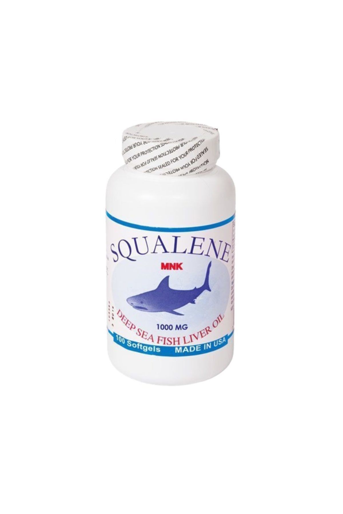 Mnk Squalene 100 Soft Gels - 1000 mg