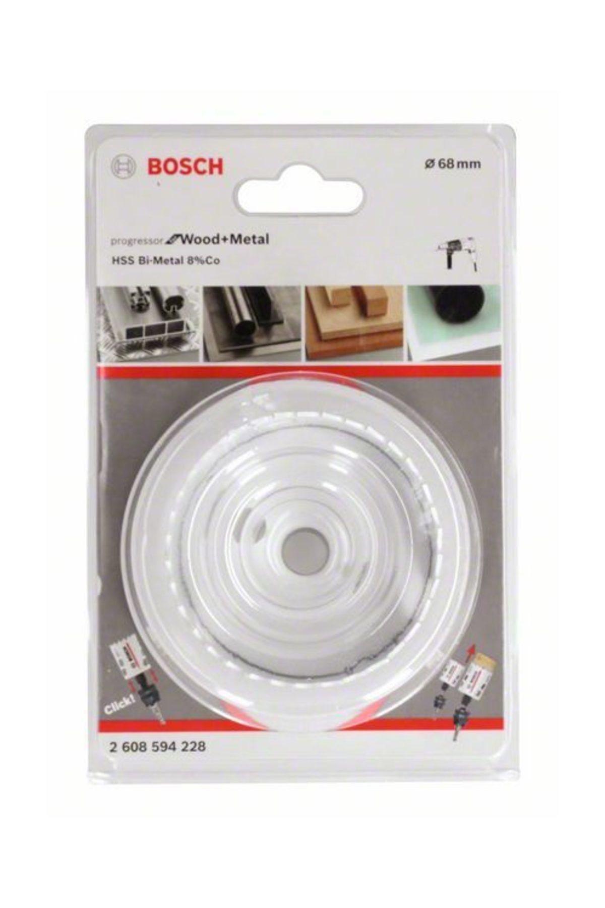 Bosch Progressor Wood&Metal 70 Mm Panç