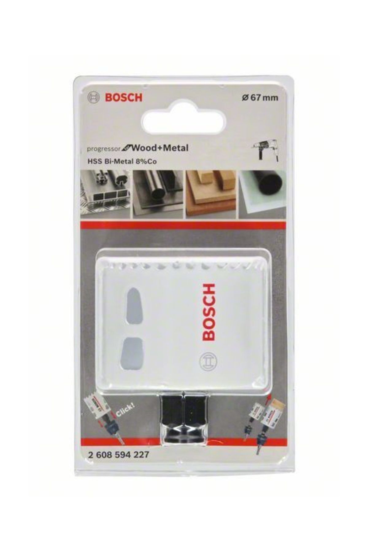 Bosch Progressor Wood&Metal 67 Mm Panç