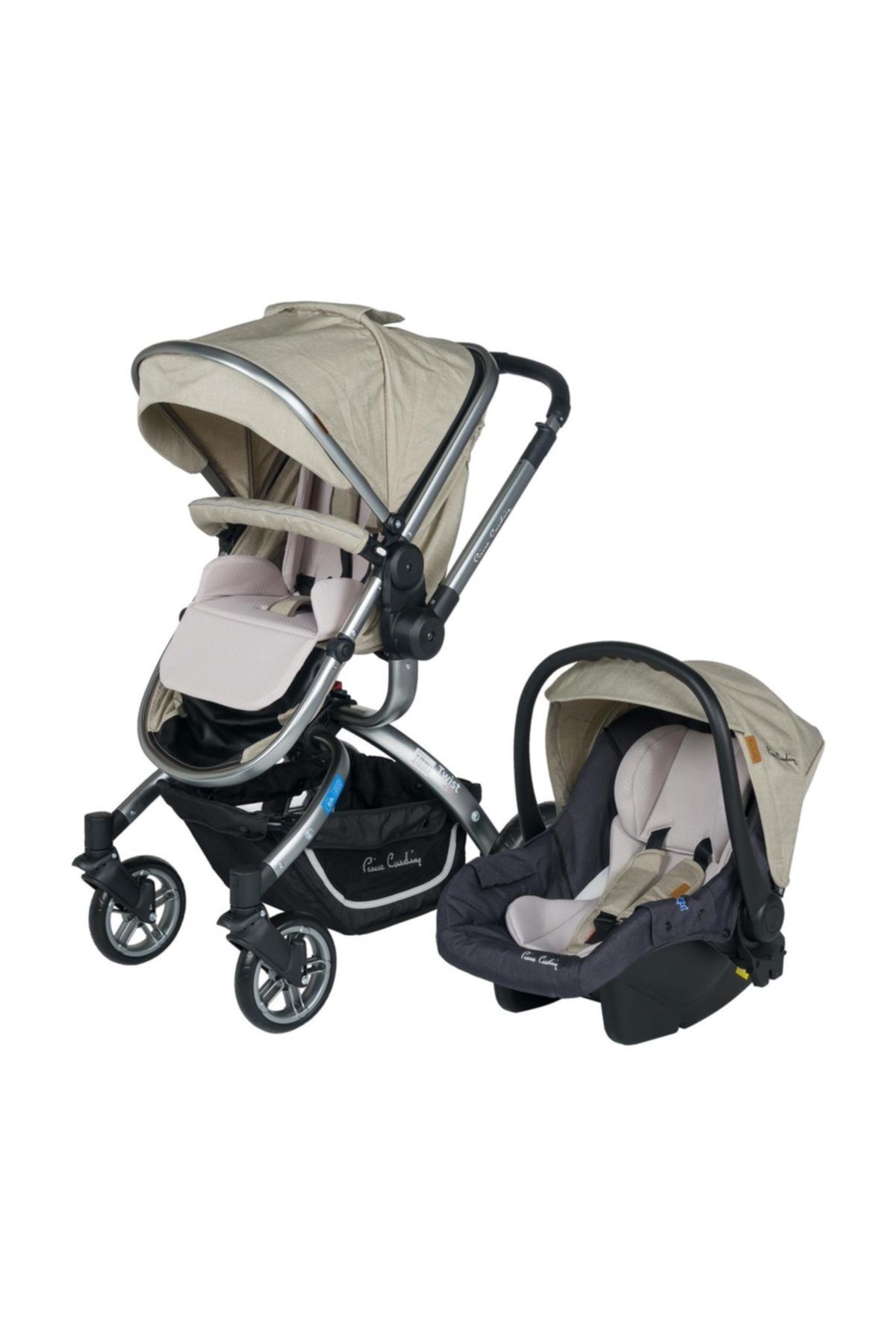 pierre cardin twist plus travel sistem bebek arabasi bej fiyati yorumlari trendyol