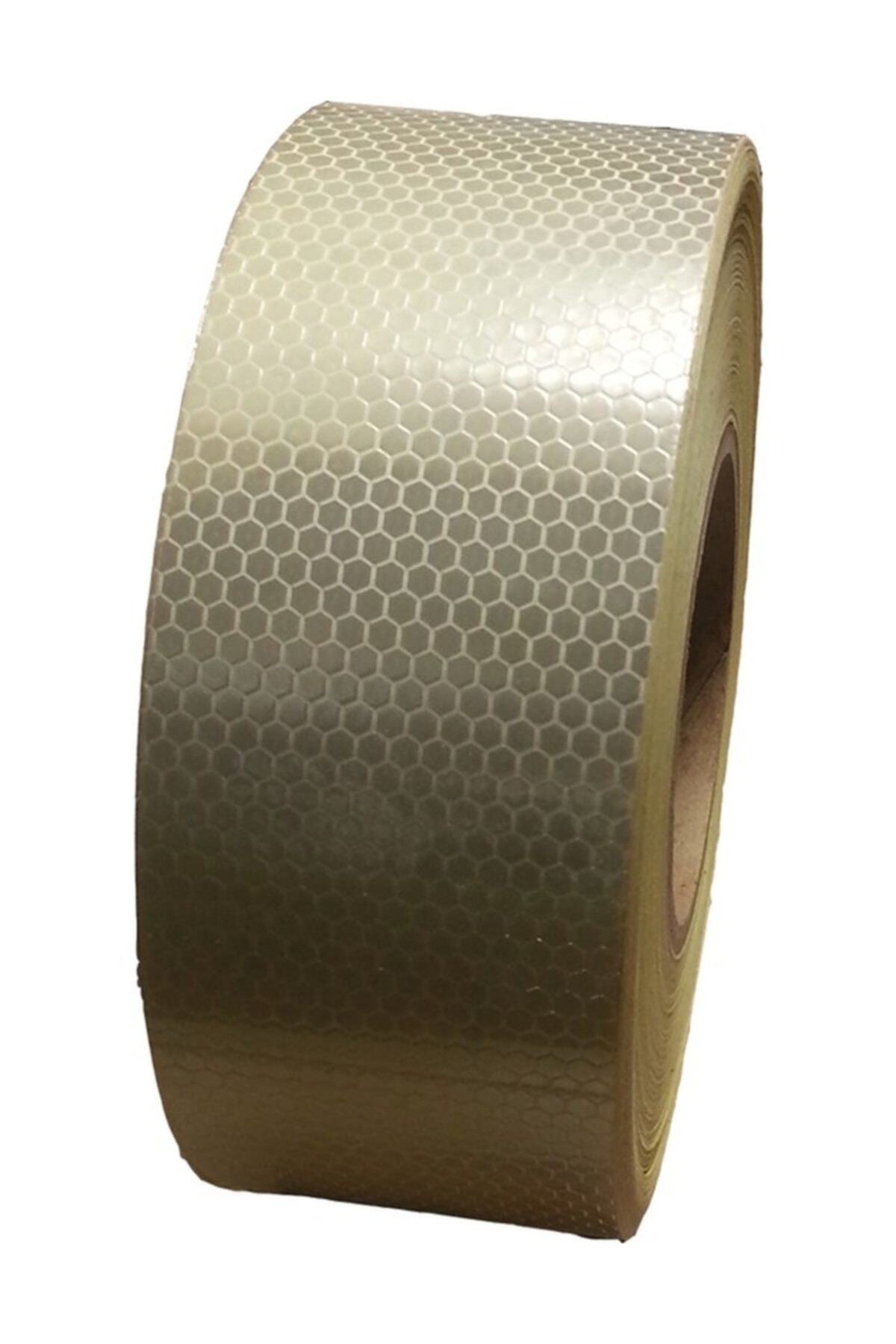 FM Trafik Reflektif Bant (beyaz Petekli) (10 cm X 46 metre)
