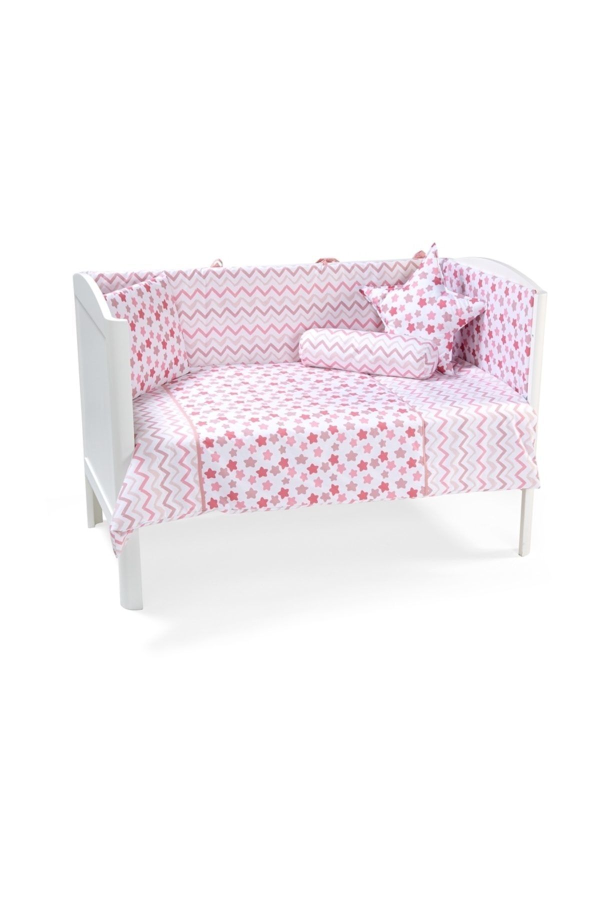 Funna Baby 9630 Uyku Seti - Stella / Pembe - 60x120