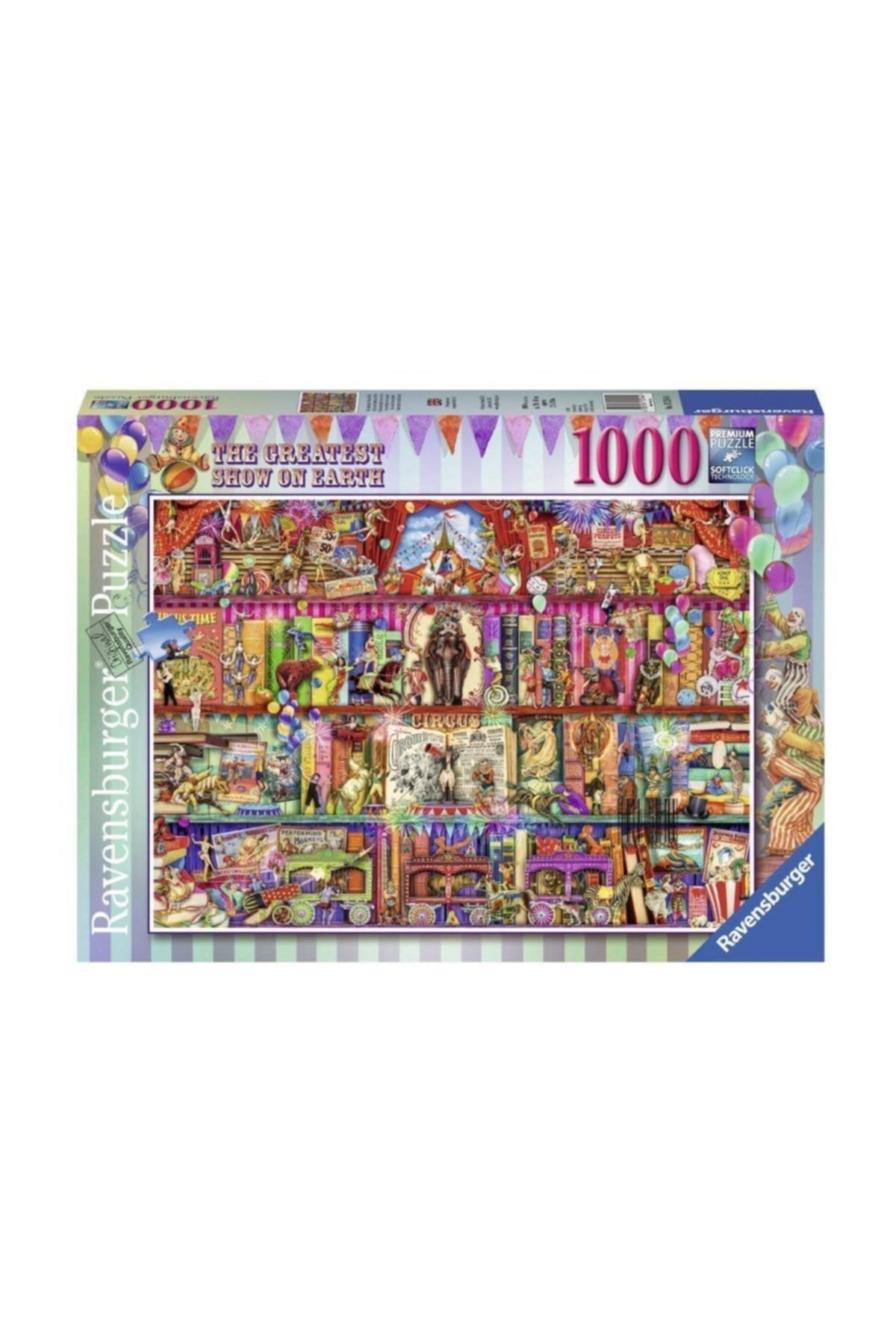 RAVENSBURGER 1000 Parçalı Puzzle Circus Aimee Stewart-152544