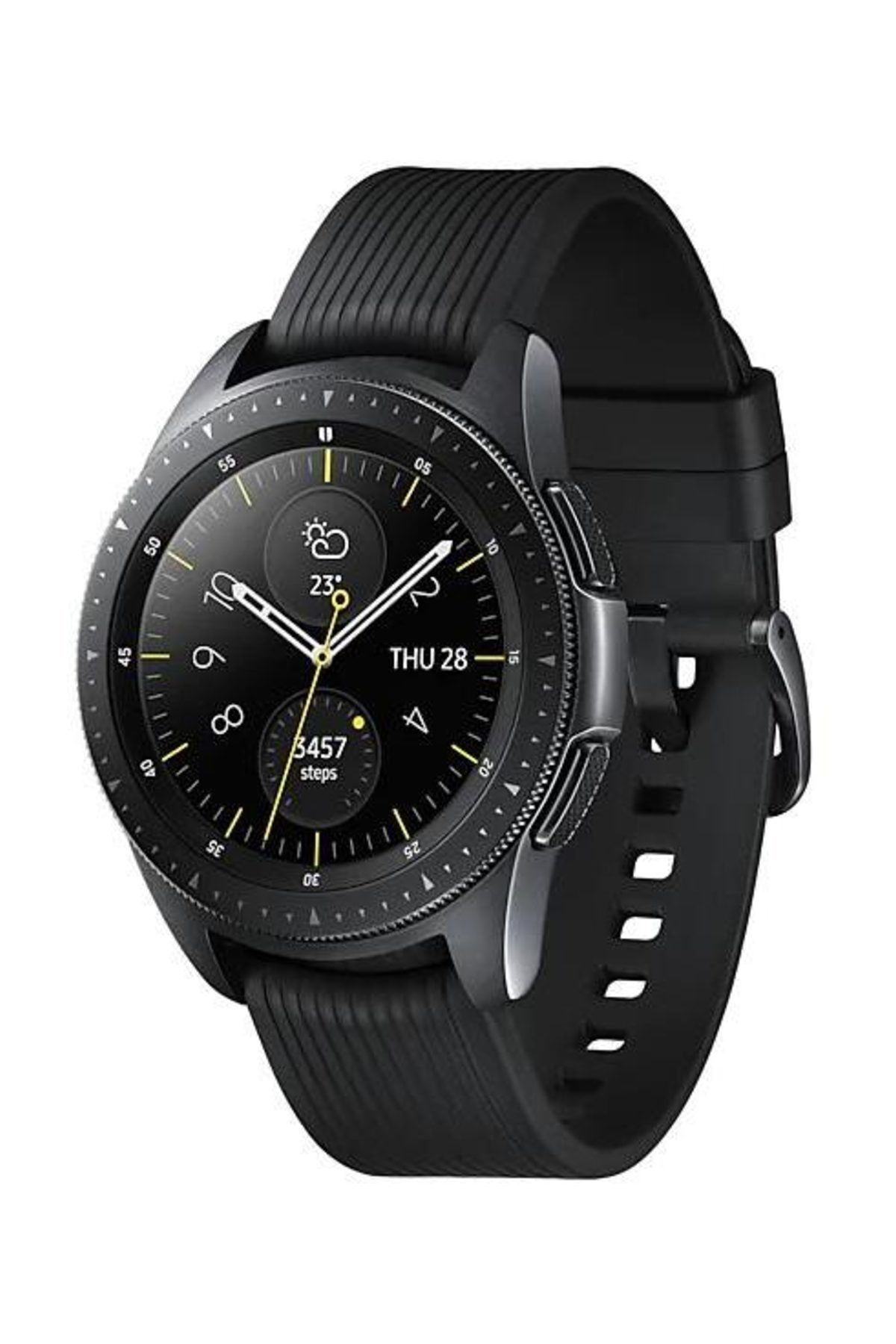 samsung r810 galaxy watch 42mm akilli saat gece siyahi fiyati yorumlari trendyol