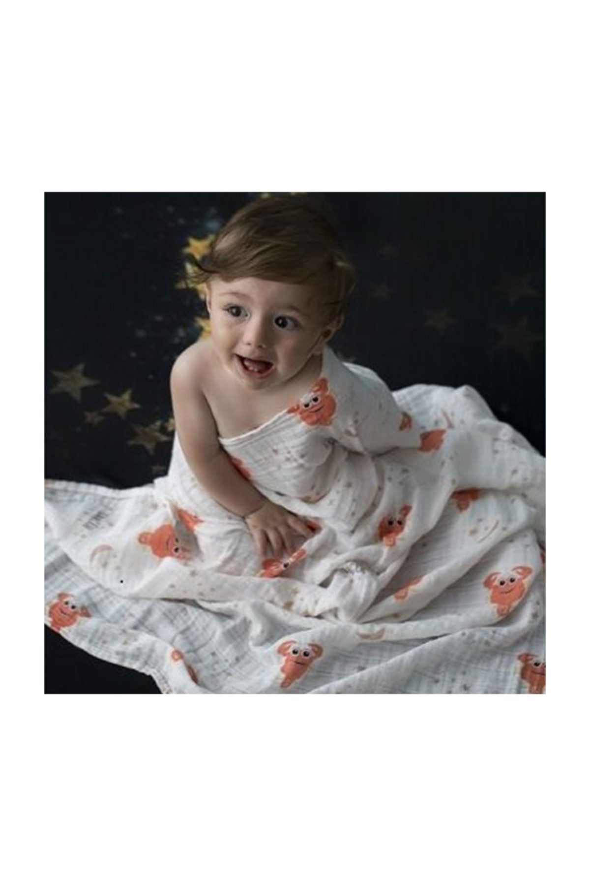 Momeasy Tekli Müslin Örtü 100x120 Cm