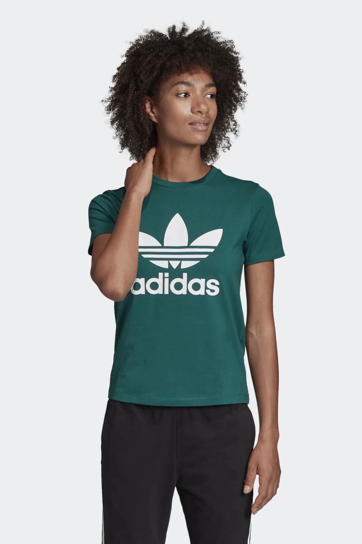 adidas Kadın Originals T-shirt - Trefoil Tee - ED7496