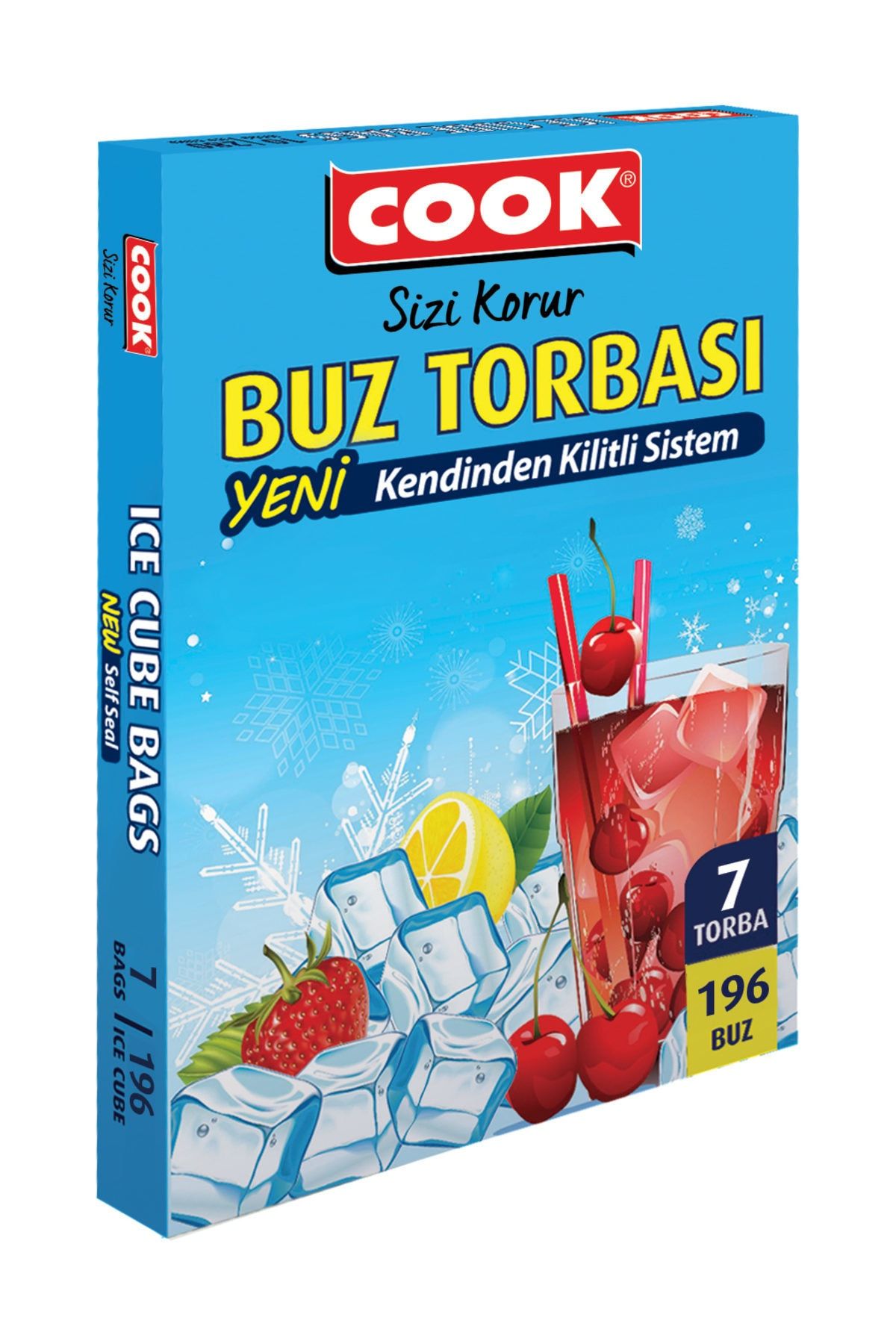COOK Cook Kendinden Kilitli Buz Torbası 7 Adet