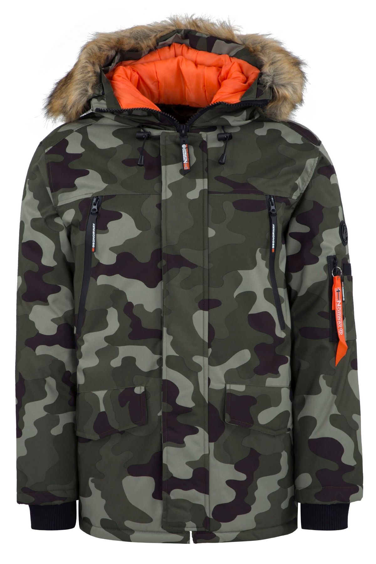 Norway Geographical Erkek Haki Parka ARNOLDCAMO