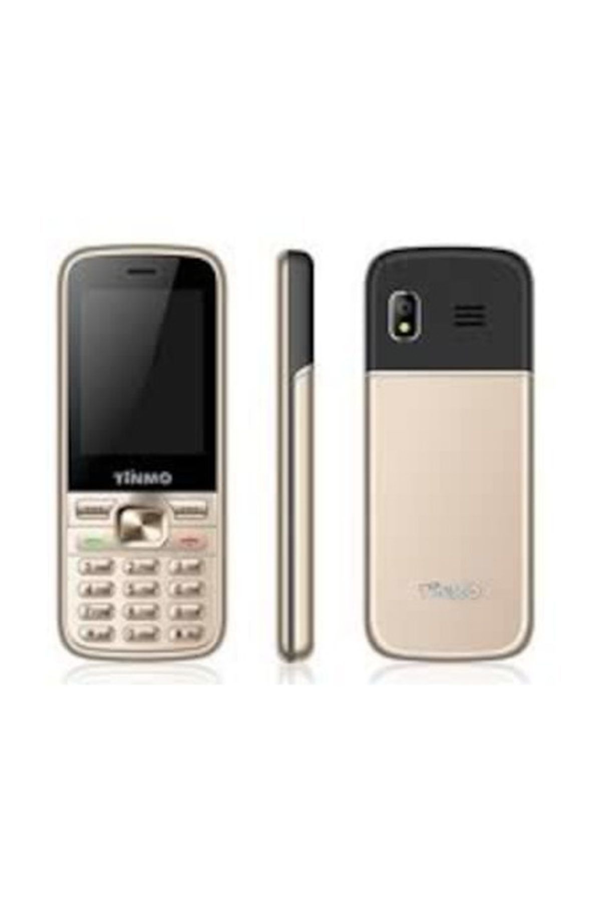 cep telefonu tinmo t10 gold tuslu cift hatli ve kamerali