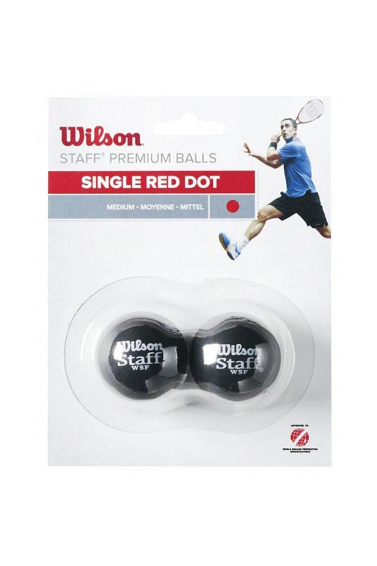 Wilson Unisex Top - TopWrt 617700 2 Li Kirmizi Staf Squ.Topu - WRT 617700