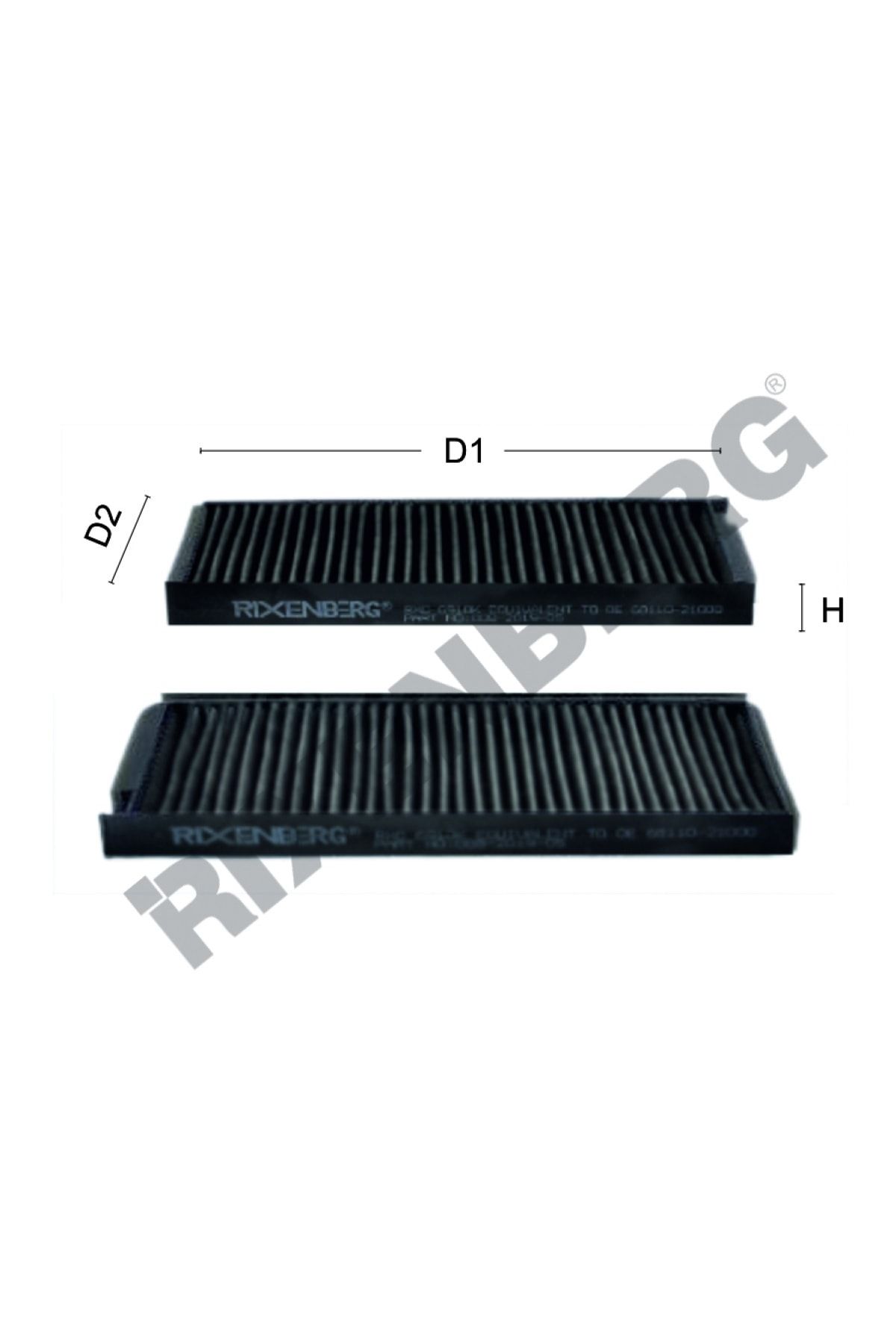Rixenberg Polen Filtresi Ssangyong Rodıus 2.0 Xdi- 2.7xdi- 3.2 2005