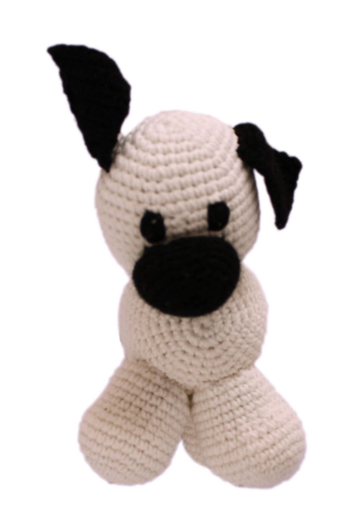 Bilgeden Amigurumi Yıkanabilir Organik El Örgüsü Küçük Köpek 3