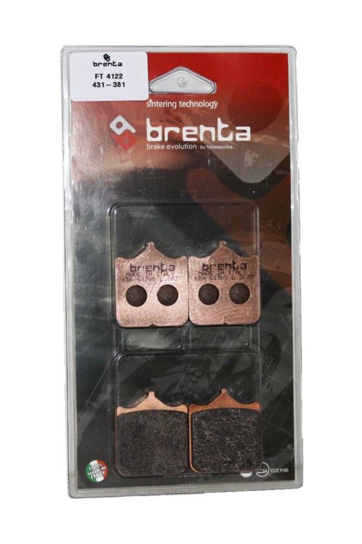 Brenta Benellı Tnt 600 Disk  Sinter Metal Fren Ön Balata (2014-2017)