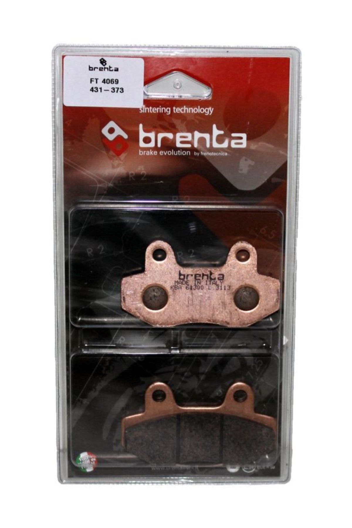 Brenta Hyosung Gt 250 Disk  Sinter Metal Fren Ön Balata  / Arka (2004-2007)