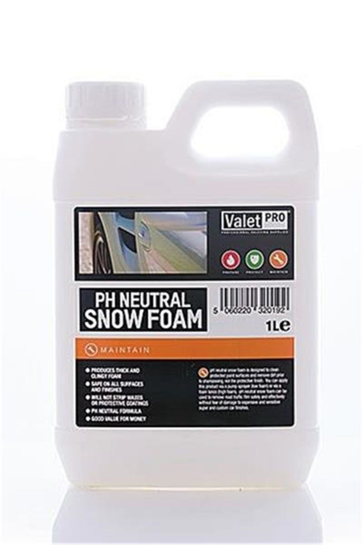 Valet Pro Ph Neutral Snow Foam - Güvenli Yıkama Köpüğü 1 lt.