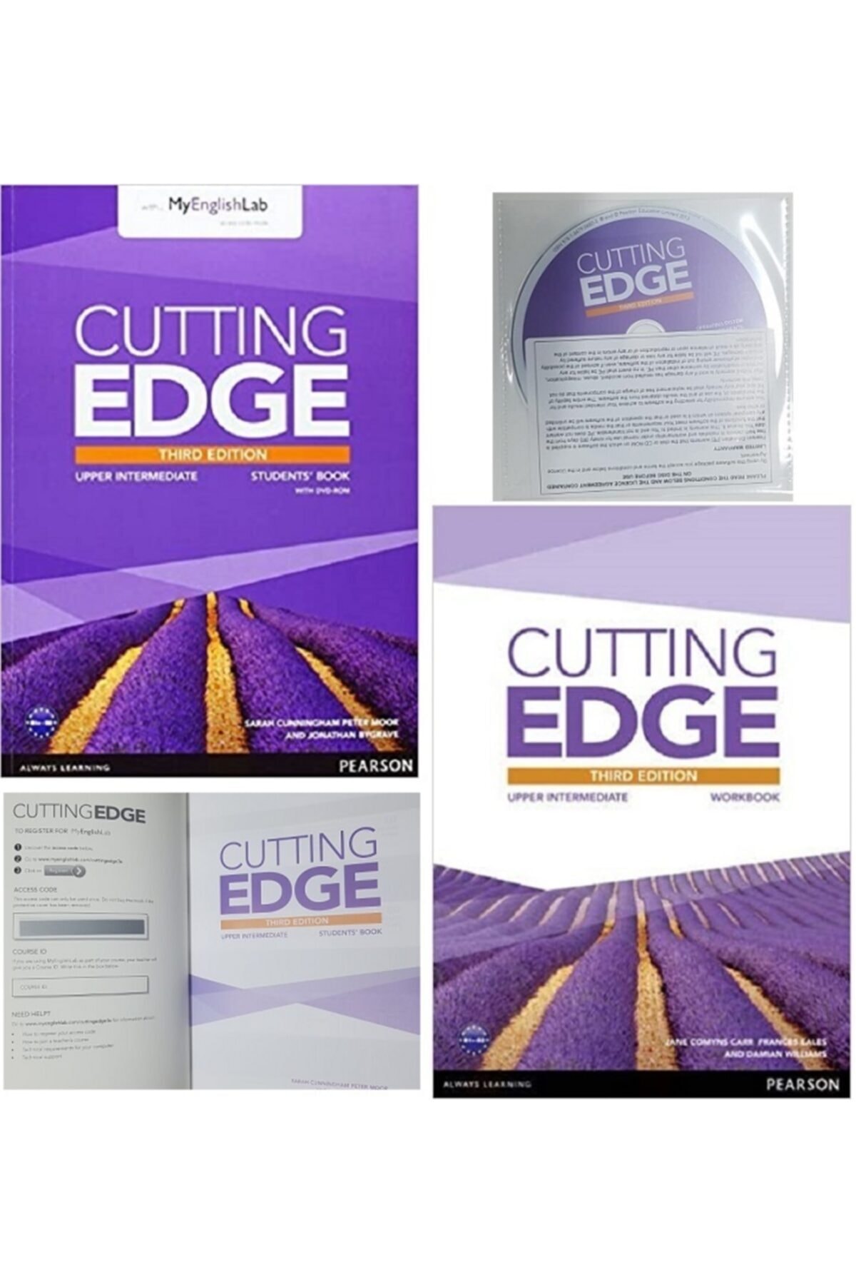 Pearson Cutting Edge Upper-ıntermediate Students' Book + Workbook With Myenglishlab & Dvd-rom