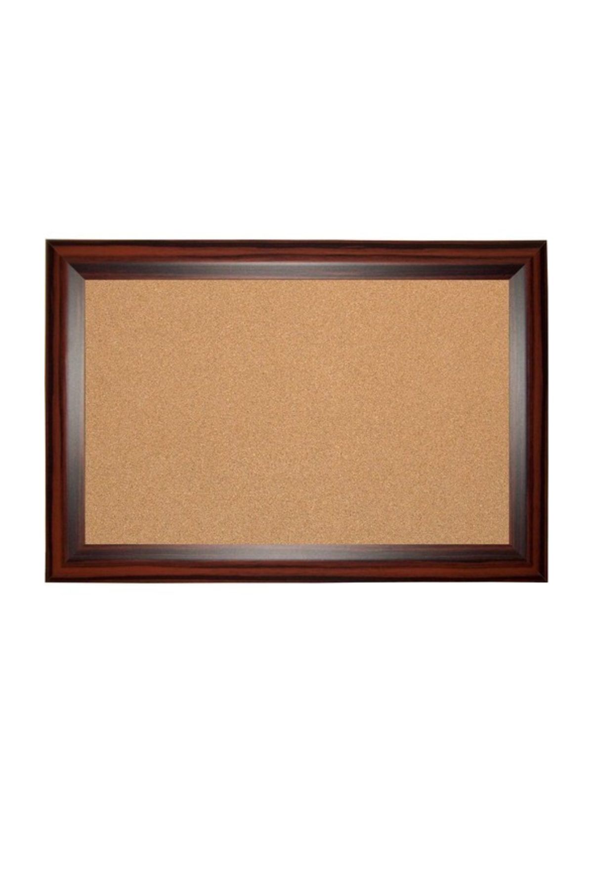 AKYAZI 60x120 Geniş Ahşap Çerçeve Mantar Pano