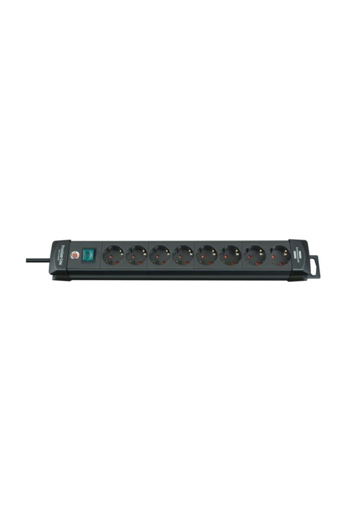 Brennenstuhl Premium-line Uzatma Soketi 8 Soketli Priz Siyah 3m H05vv-f 3g1,5