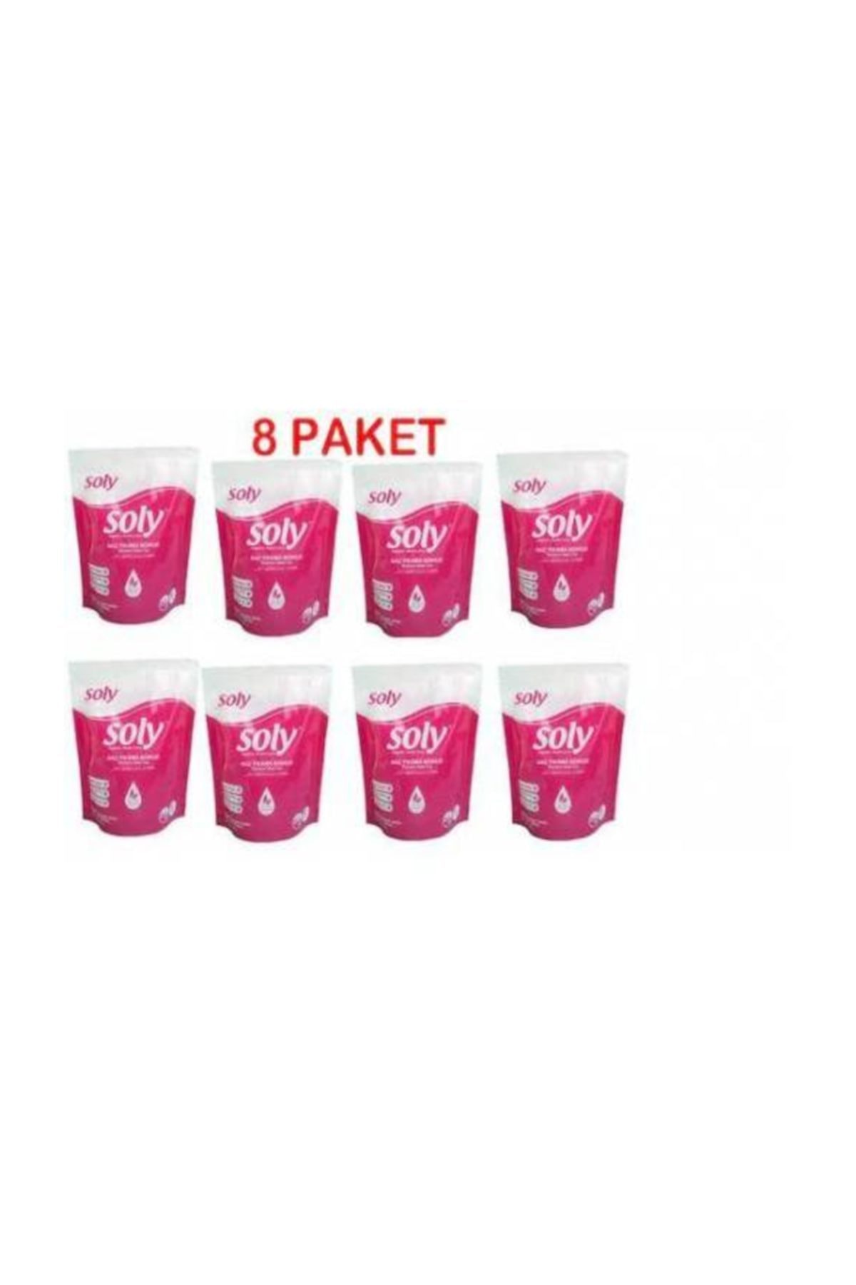 Emek Soly Saç Yıkama Bonesi 8'li Paket