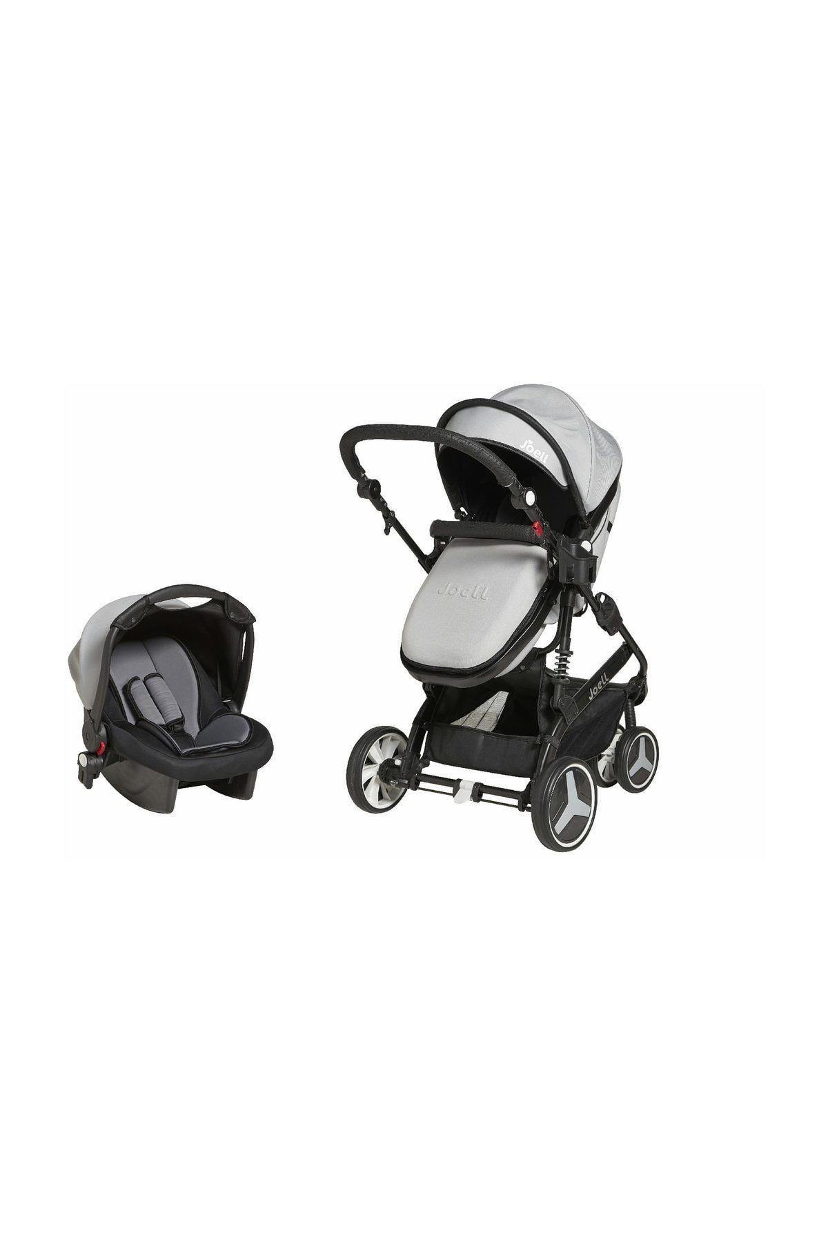 joell joell 860 xari travel sistem bebek arabasi gri fiyati yorumlari trendyol