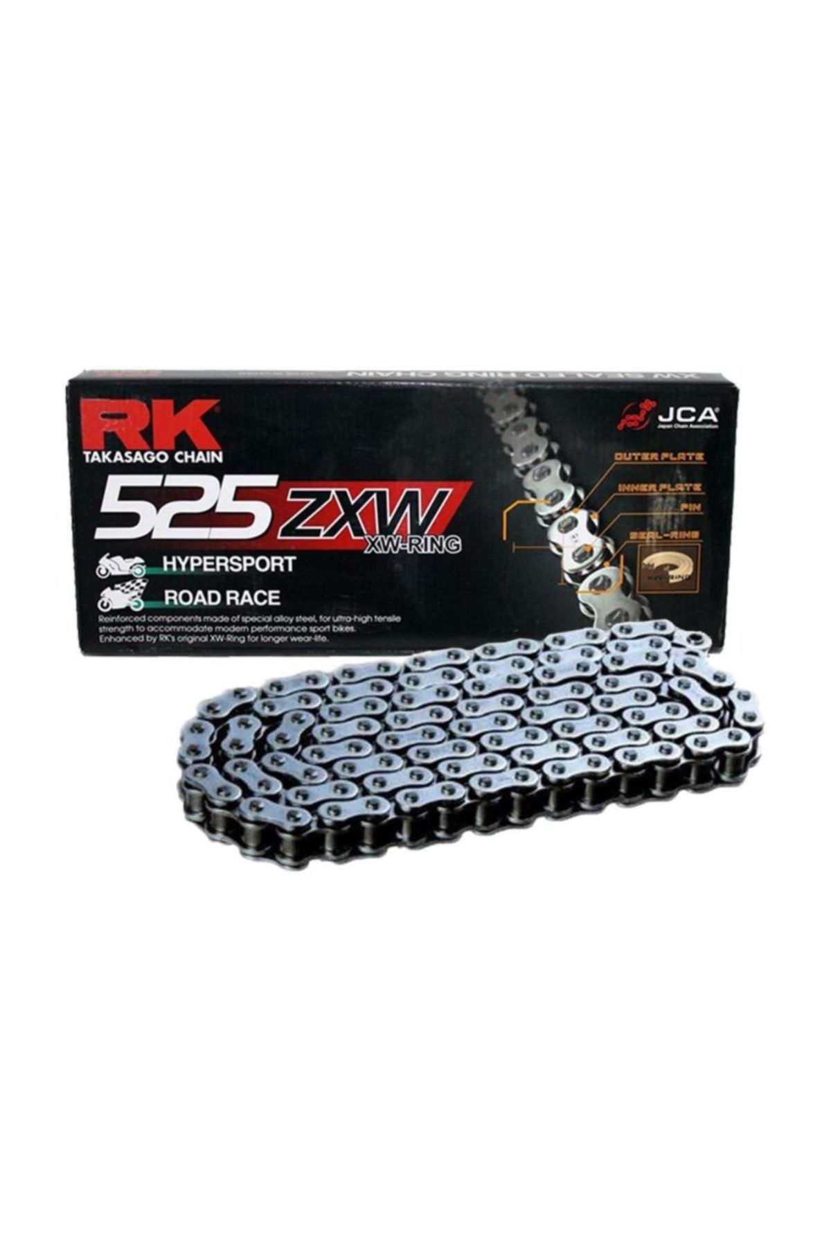 RK Bmw F 800 R Abs  Xw-ring Zincir 525 Zxw 120l(2009-2016)