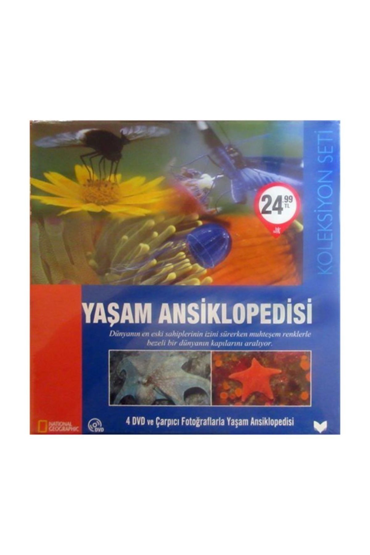 NATIONAL GEOGRAPHIC Yaşam Ansiklopedisi (4 Dvd + Kitap)
