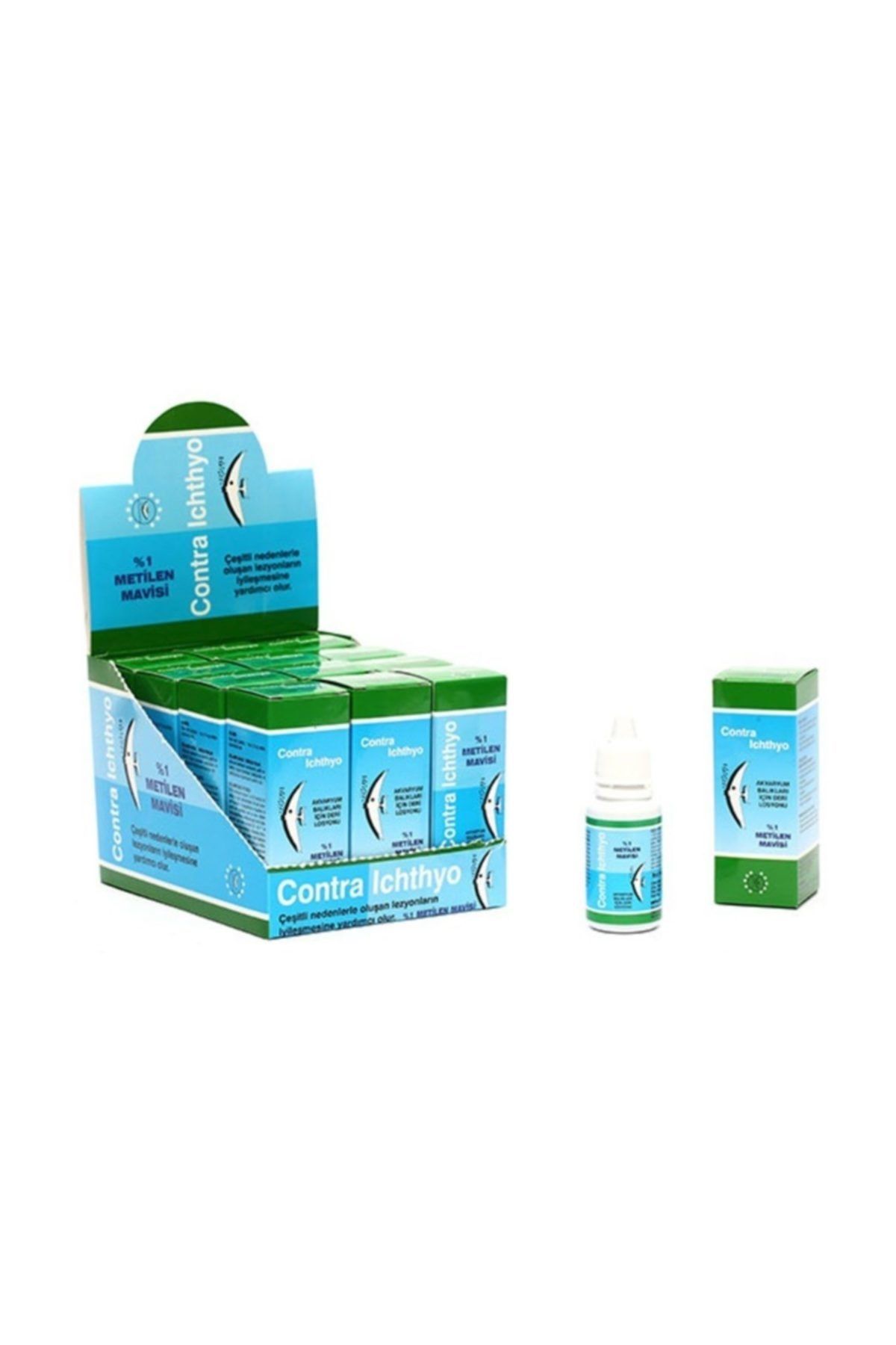 Mar Kimya Contra Ichthyo Akvaryum Balıkları Için Deri Losyonu 30 ml  12 Adet