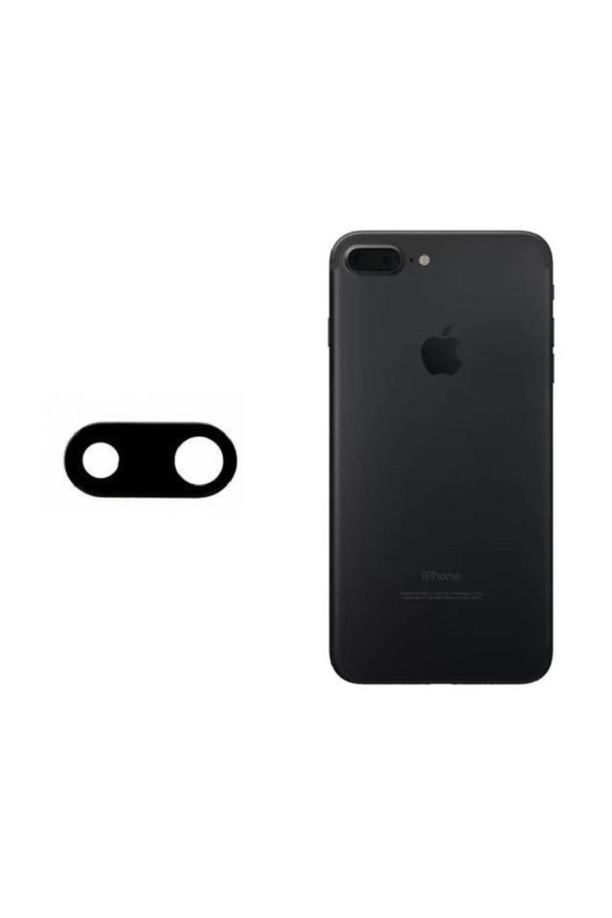 EgeTech E&t-trade Apple Iphone 8 Kamera Camı Lens - Siyah