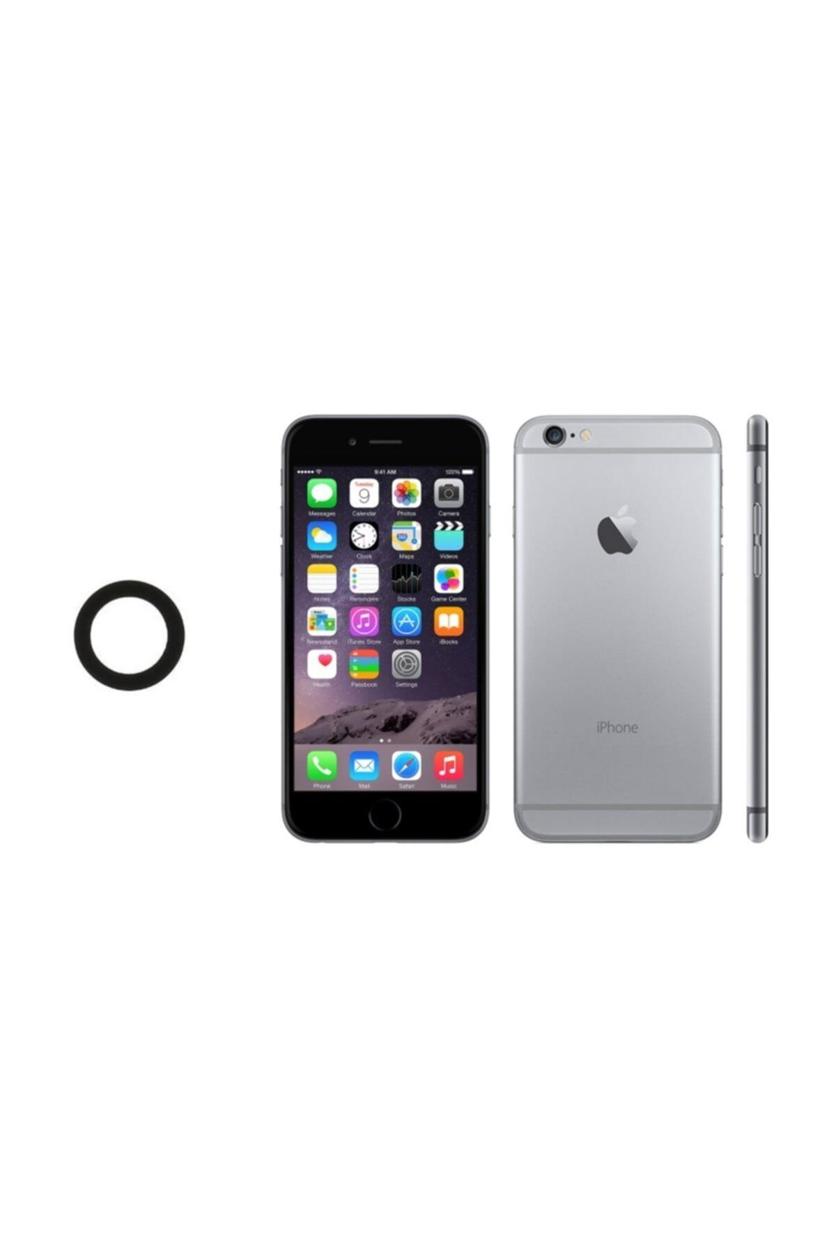 EgeTech E&t-trade Apple Iphone 6g Kamera Camı Lens - Siyah