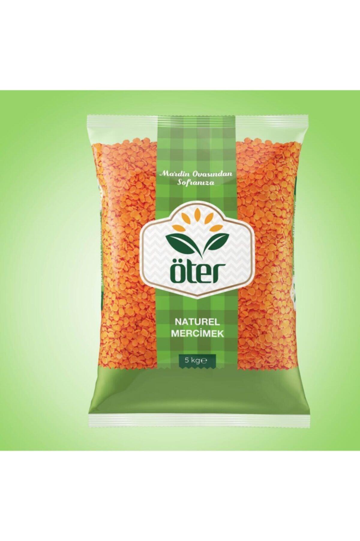 Mardin Kızıltepe Öter Tarım Mezopotamya Ovasından Öter Bakliyat Kırmızı Yaprak Natural Mercimek 5 Kg