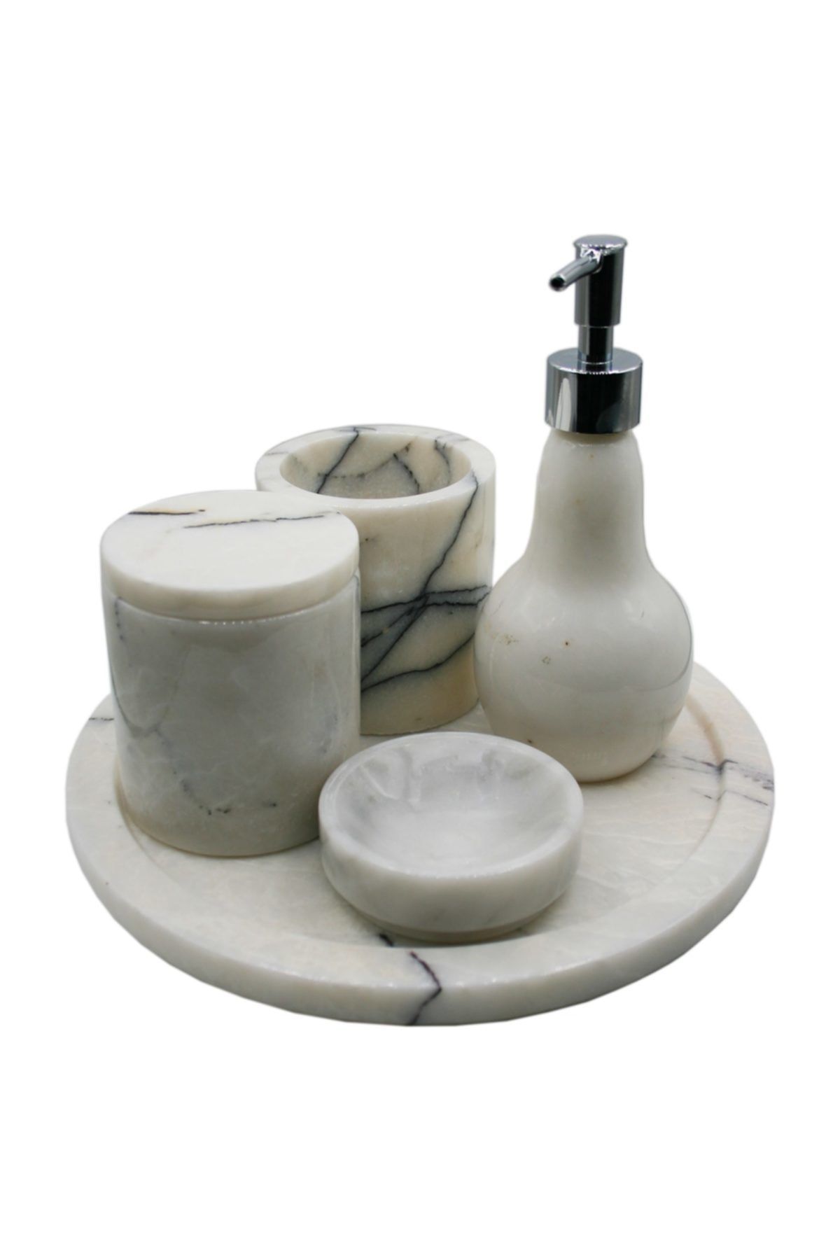 toodecor Mermer Banyo Seti