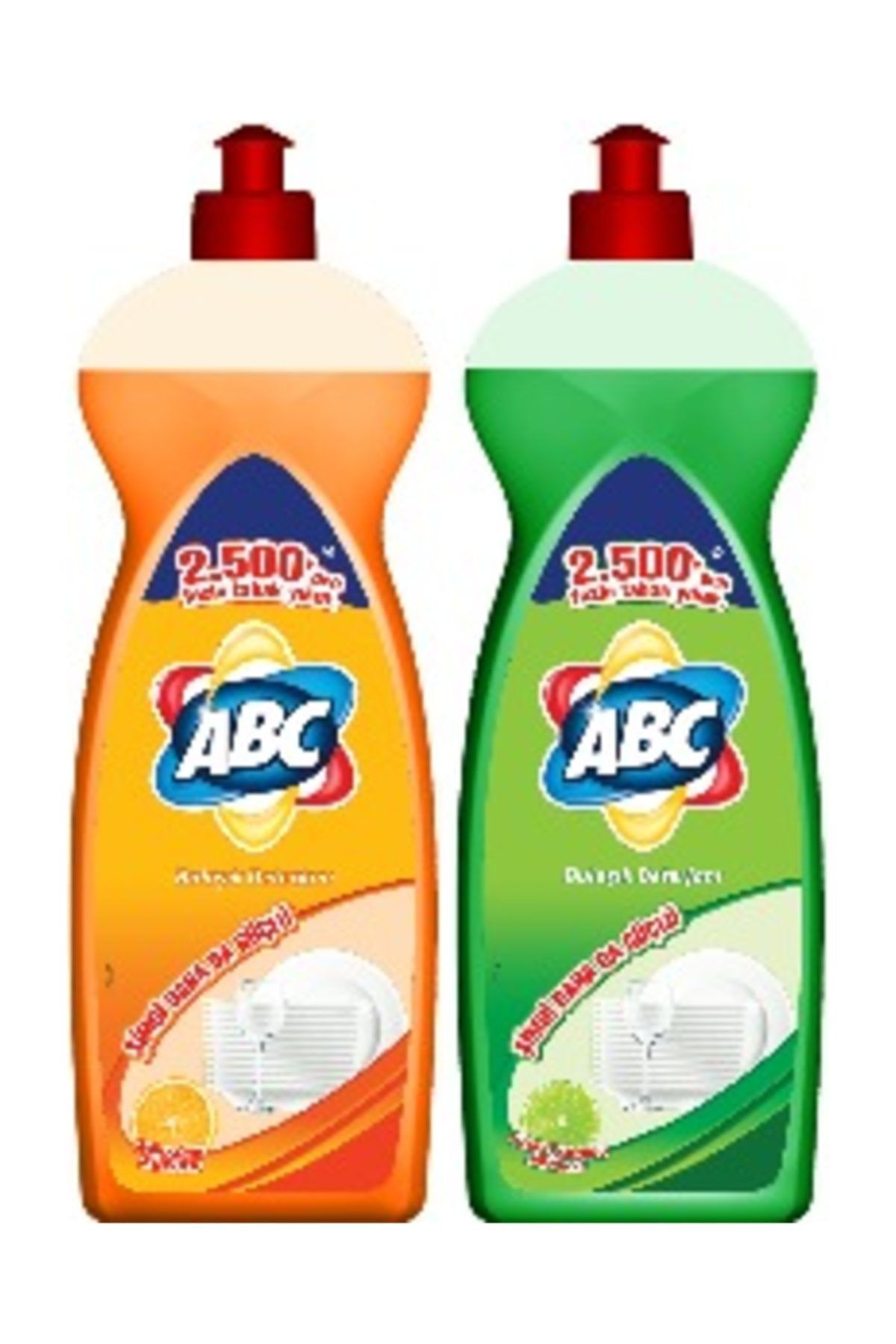 ABC Elde Yıkama Sıvı Bulaşık Deterjanı 685 Gr. X 2 Adet (misket Limonu Kokulu Ve Portakal Kokulu)