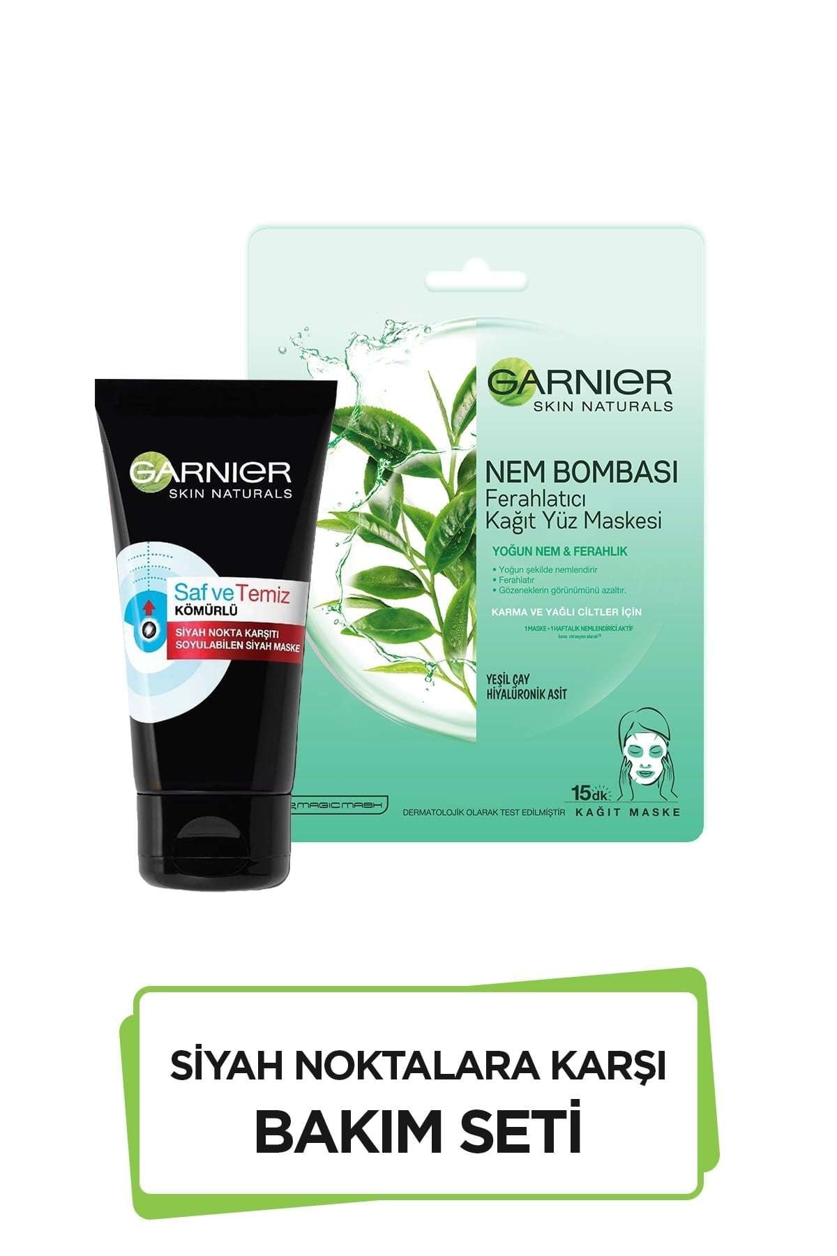 Garnier Siyah Noktalara Karşı Bakım Seti 36005419456301
