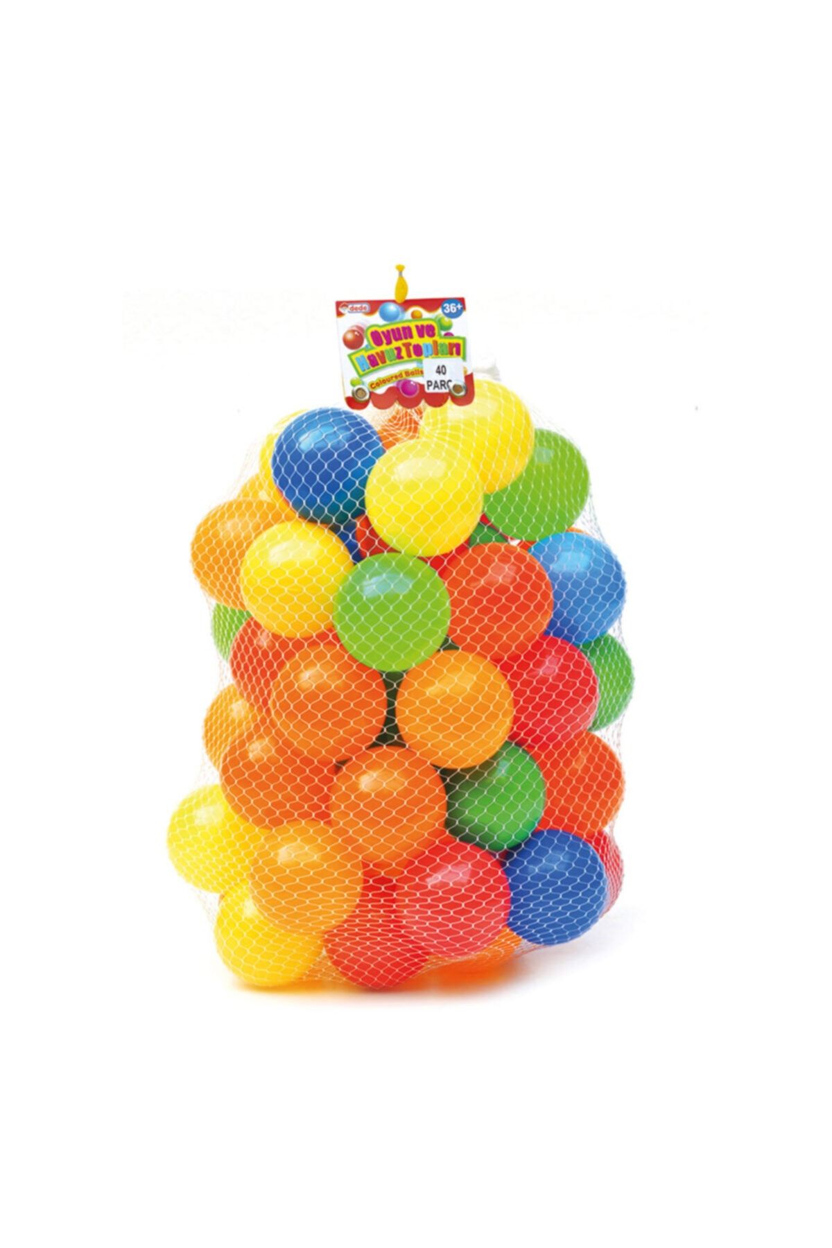 DEDE Toys Oyun Havuz Topu 9 Cm (40 Parça) Kaliteli Malzeme