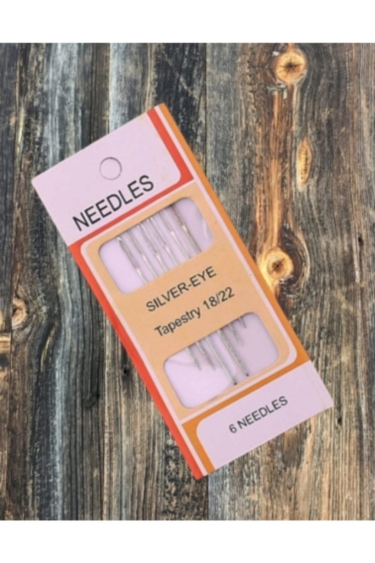 Kezban Tekstil Etamin Iğnesi 18/22 Dikiş Iğnesi Kanaviçe Iğnesi (6'LI PAKET)
