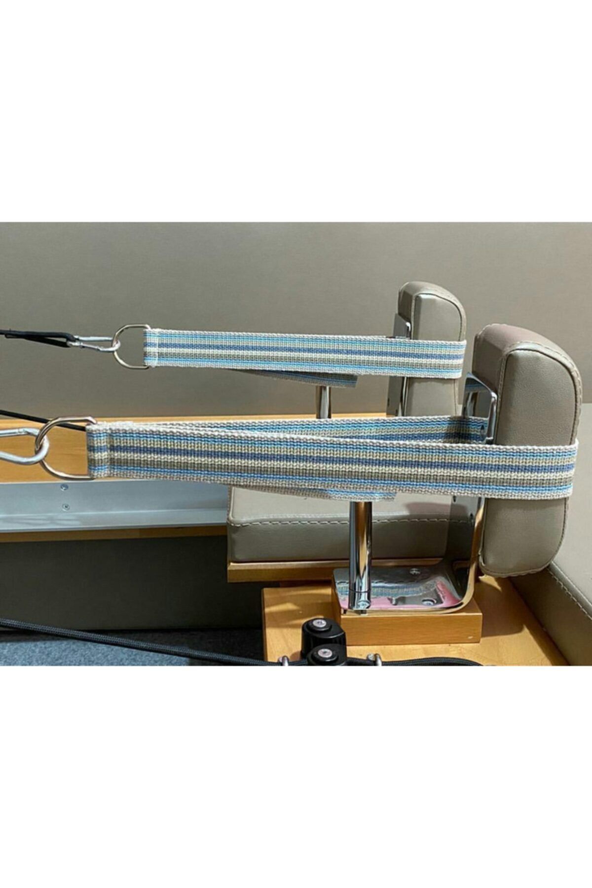 Elastin Kişiye Özel Double Pilates Strap Reformer El Kemeri Elcik