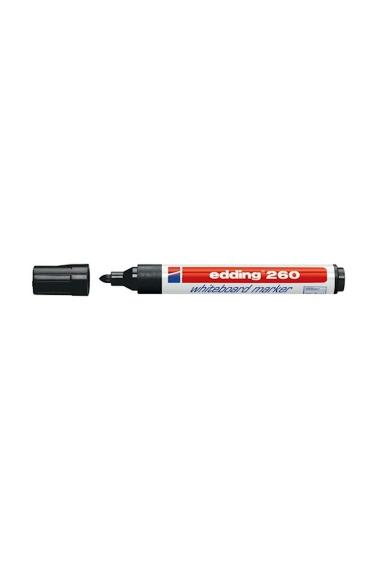 Edding Beyaz Tahta Kalemi 260 Siyah 3 Adet