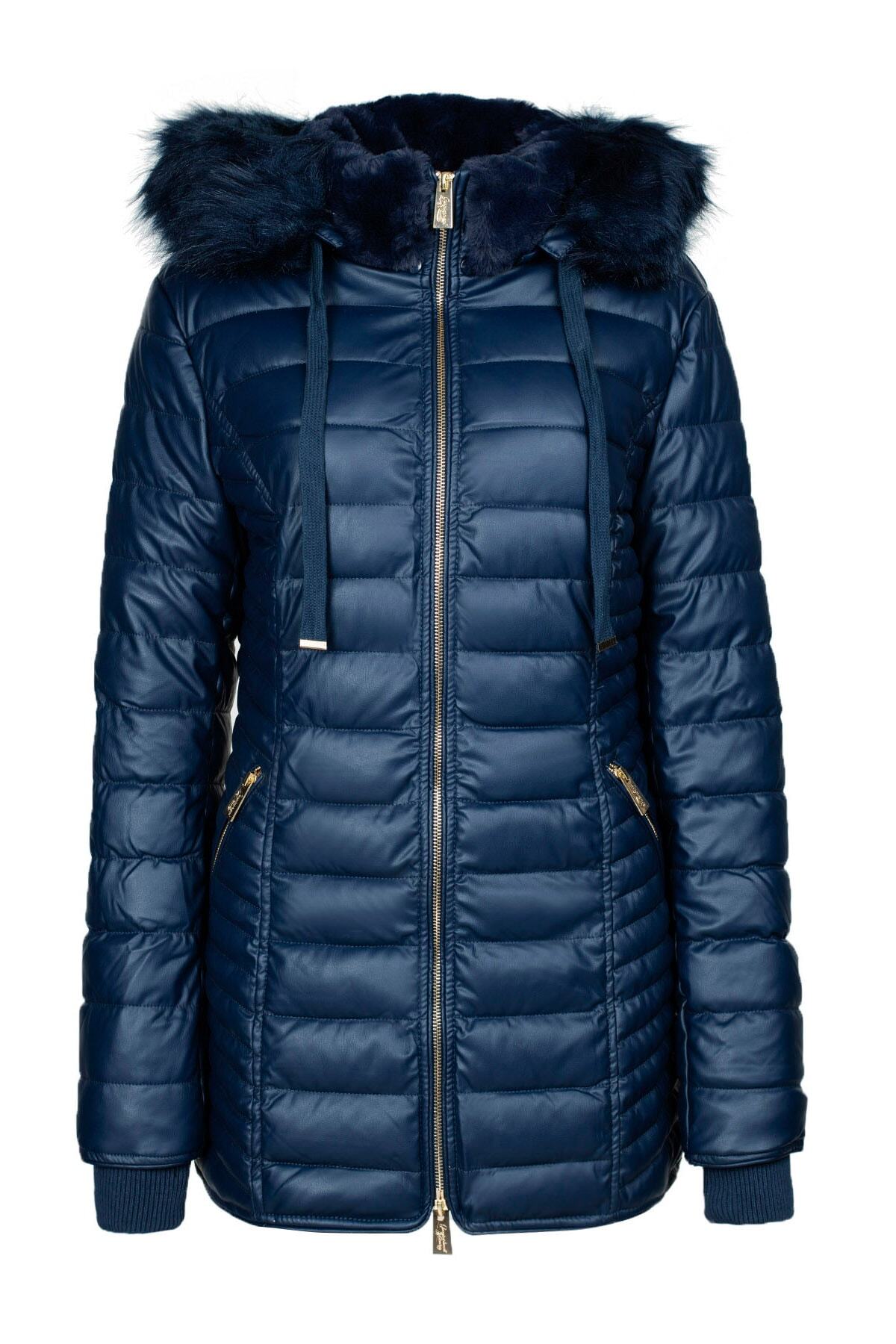 Norway Geographical Kadın Lacivert Parka Bancouvert
