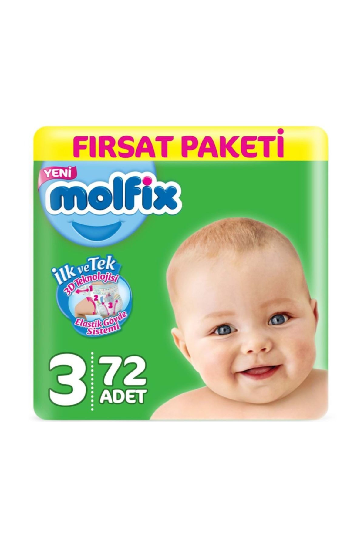 molfix bebek bezi 3 numara midi 72 adet 4 9 kg fiyati yorumlari trendyol