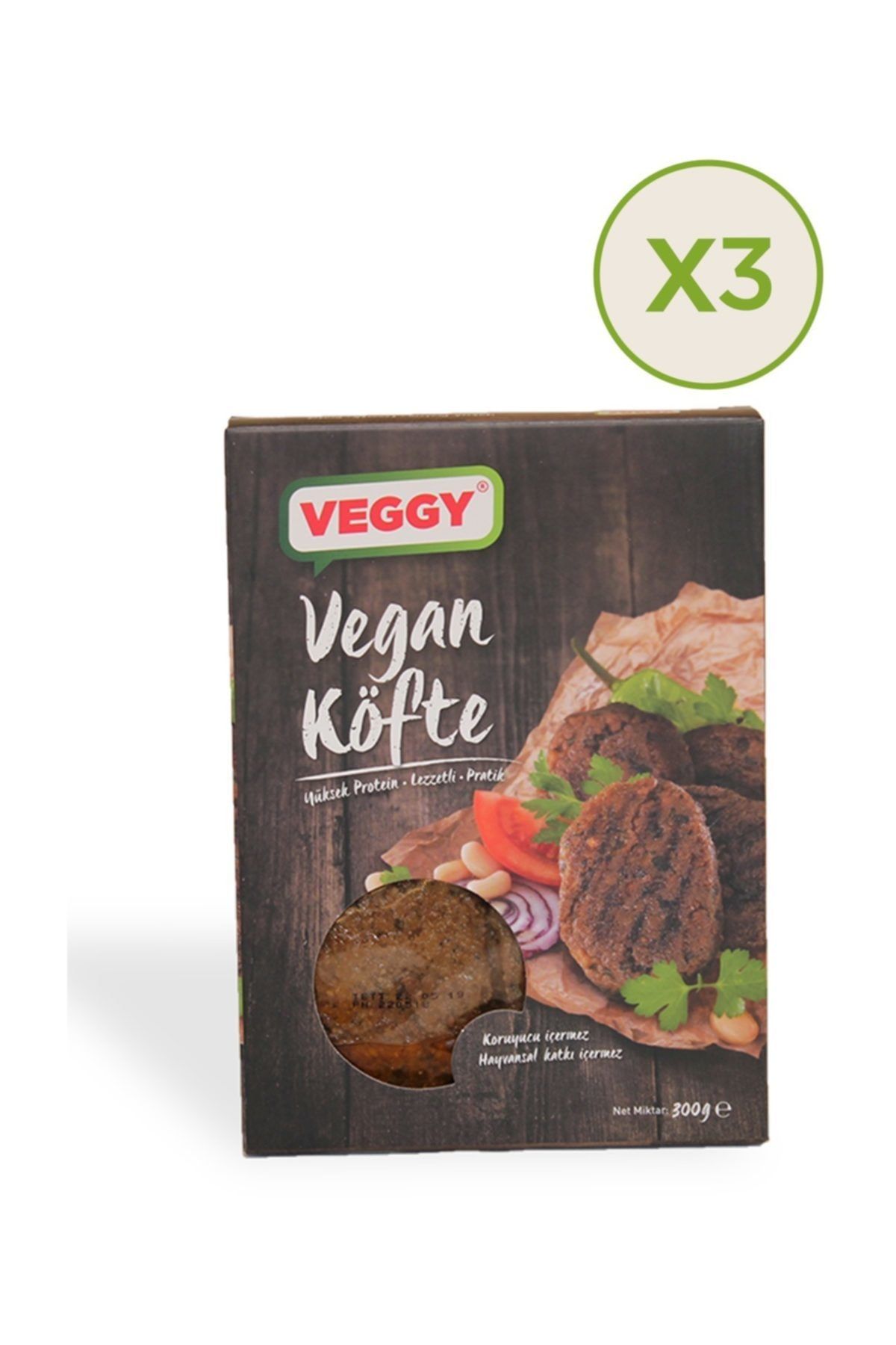 Veggy Vegan Köfte 300 gr. X 3
