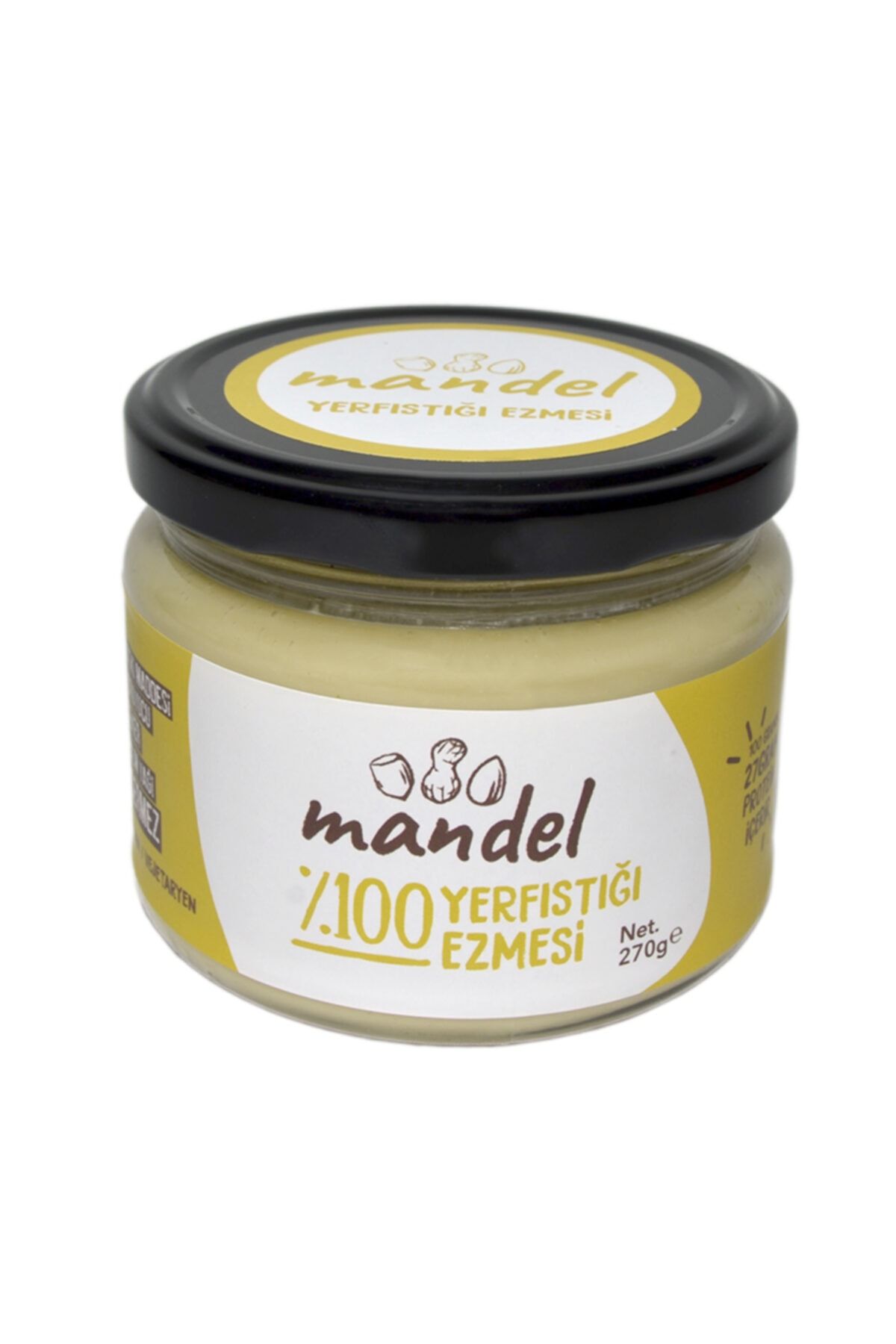 Mandel Fıstık Ezmesi 270 Gr
