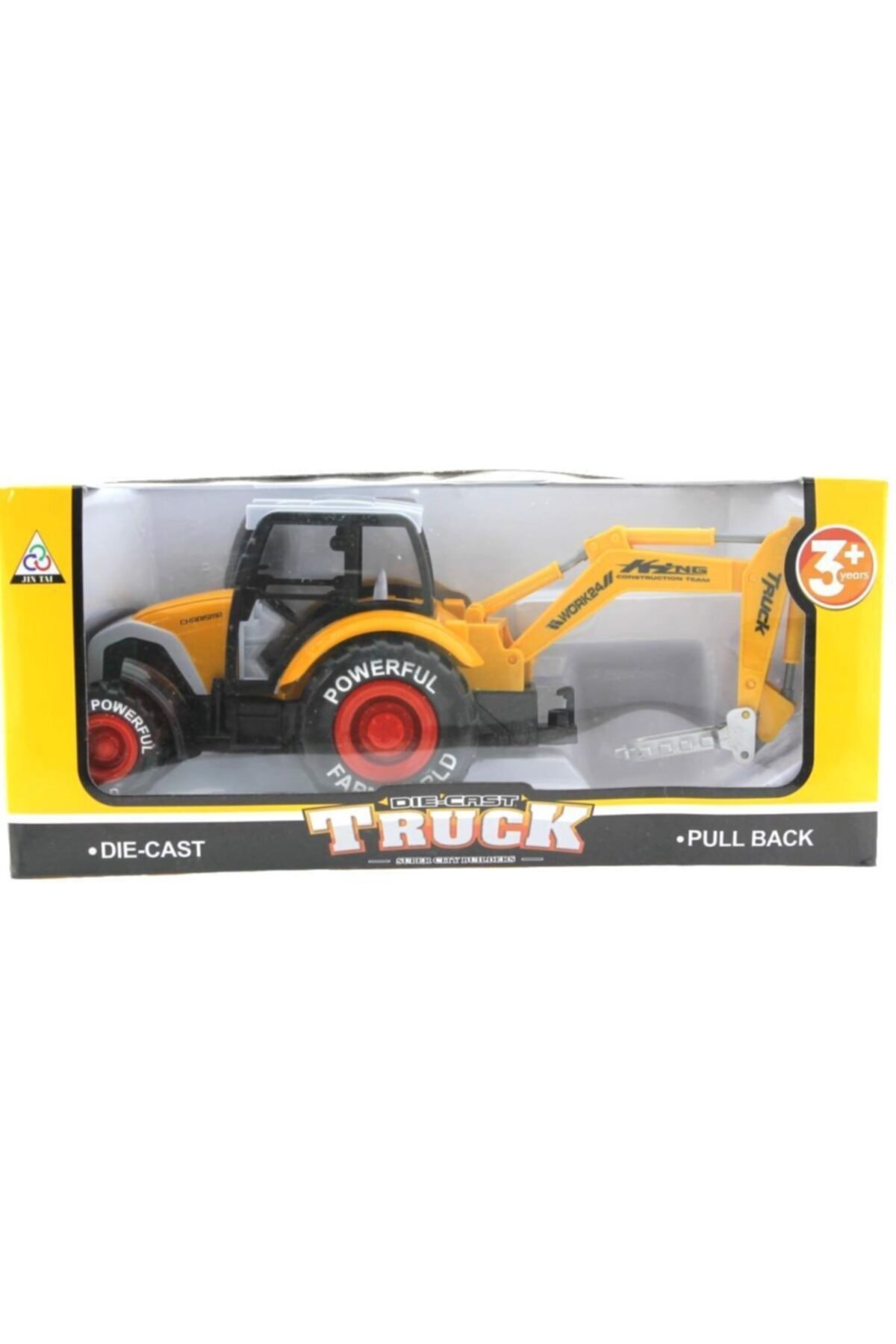 Diecast Çek Bırak Die Cast Testere Uçlu Iş Makinası