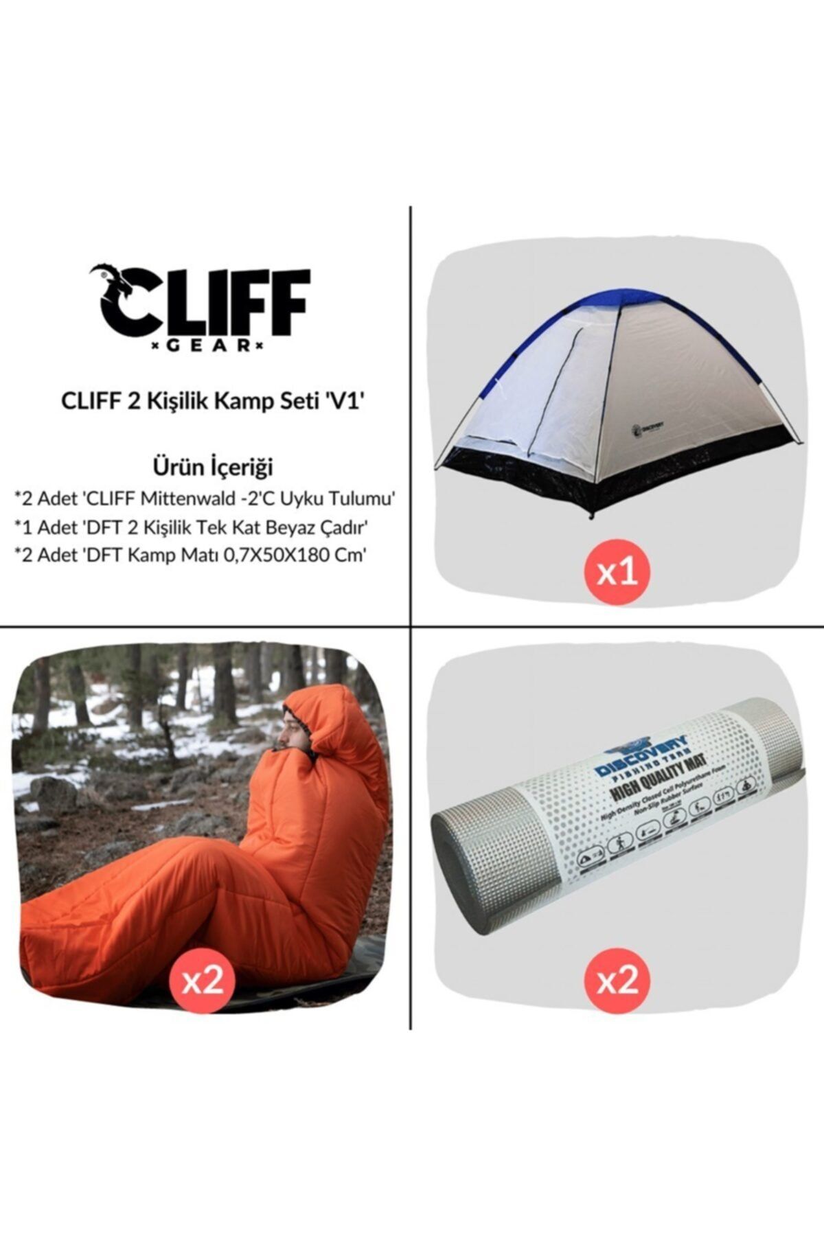 Cliff Kamp Seti 'v1'  2 Kişilik