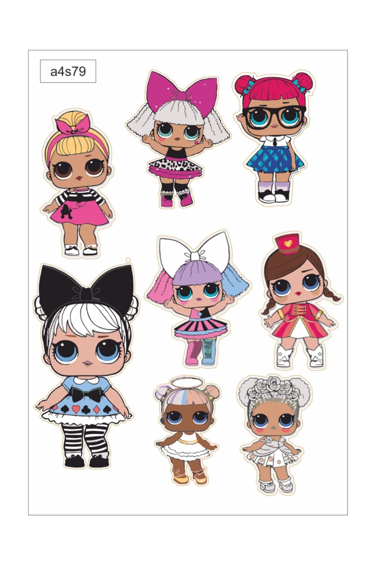 Tugibu Lol Bebek Sticker s79 Fiyati Yorumlari Trendyol