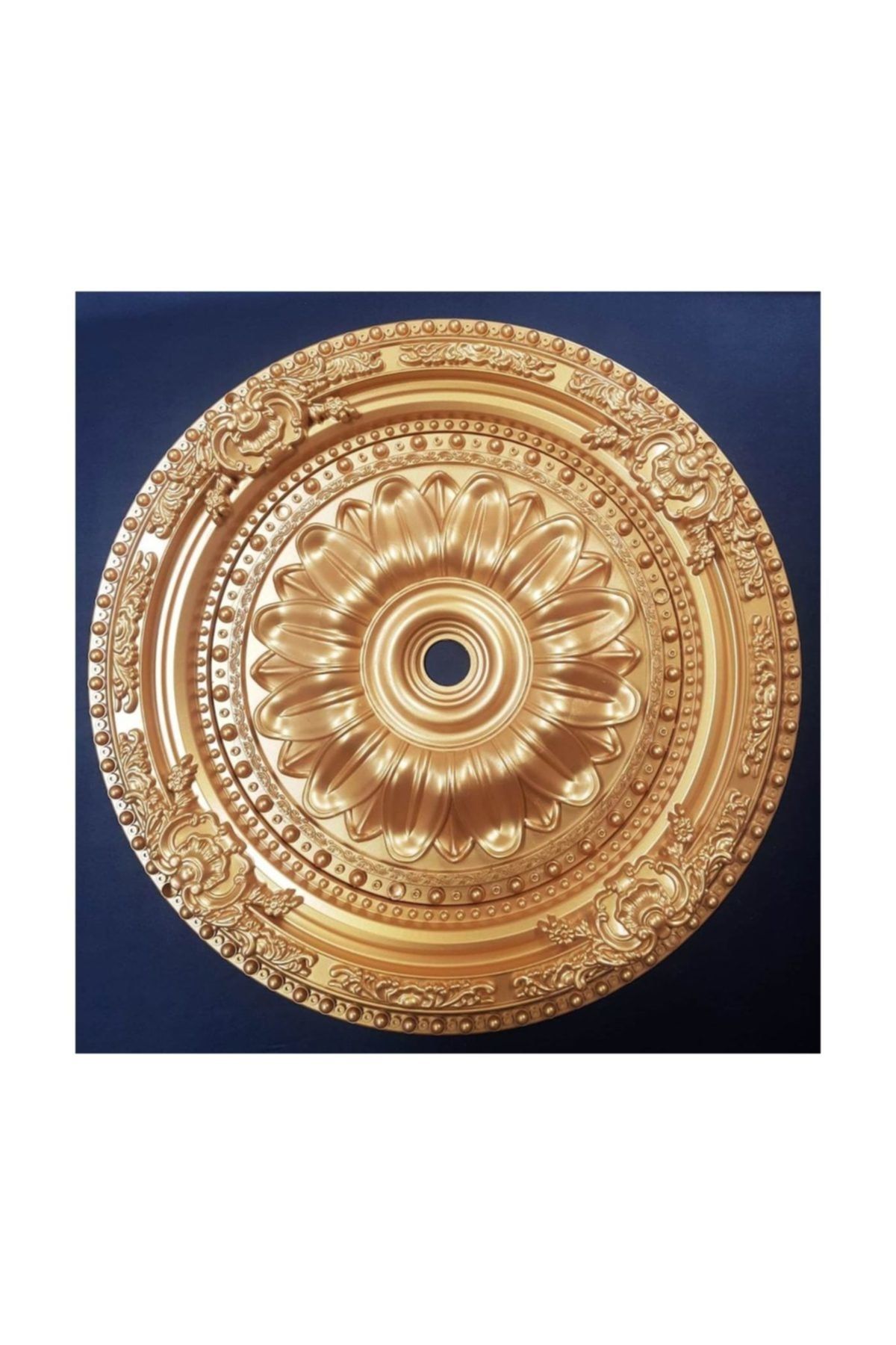 Decomarket Decogold Saray Tavan Diamont Oval Göbek 60 cm