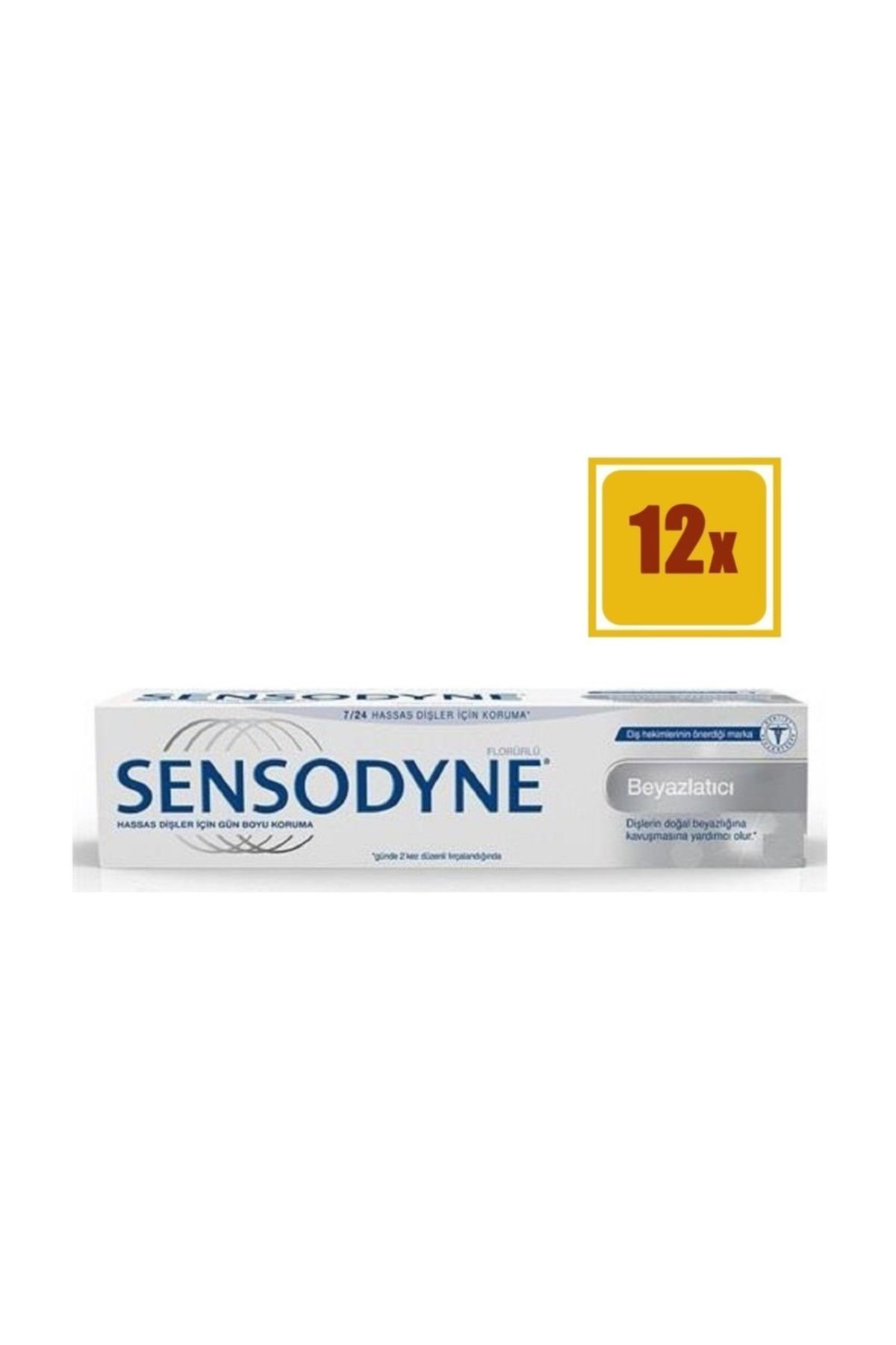 Sensodyne Beyazlatıcı 75 Ml Diş Macunu 12'li Set