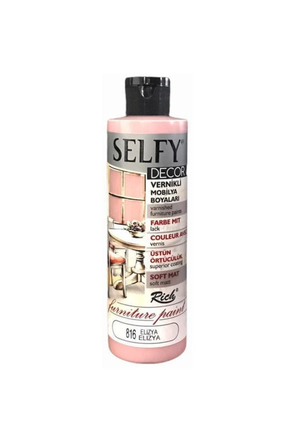 Rich Elizya Selfy Decor Vernikli Boya 240 Cc 816