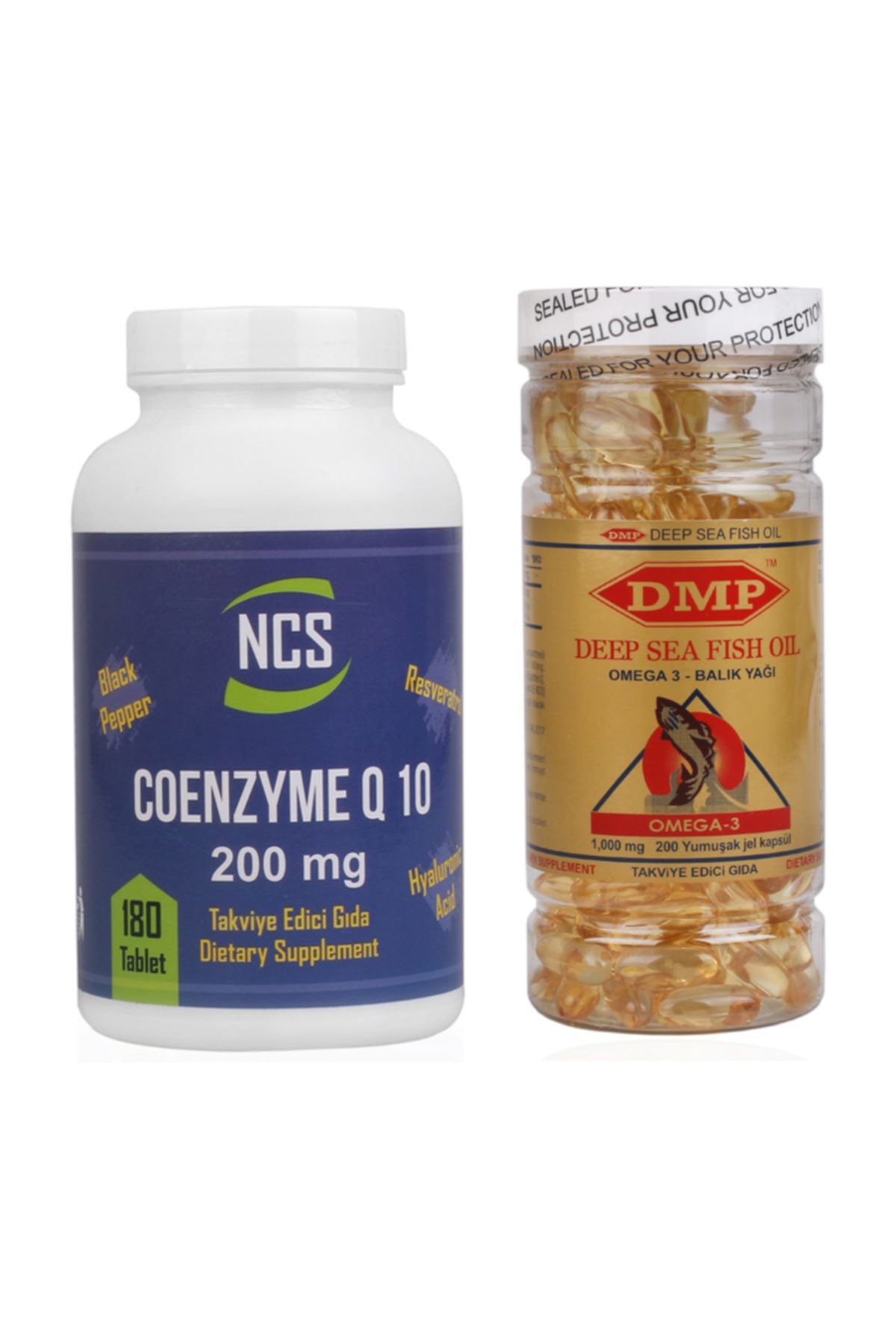 NCS Coenzyme Q-10 200 Mg Koenzim Omega 3 Balık Yağı