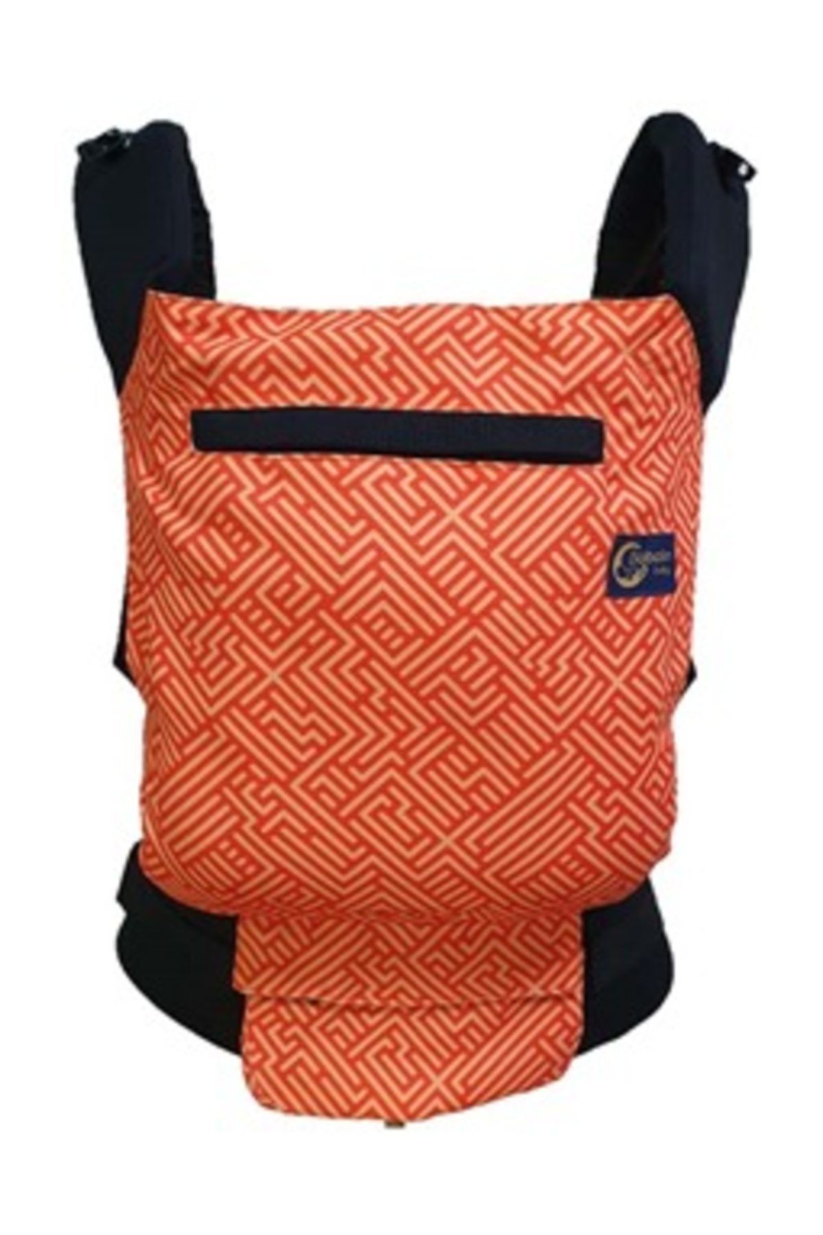 Babalinbaby Turuncu Çizgiler Ergonomik Kanguru
