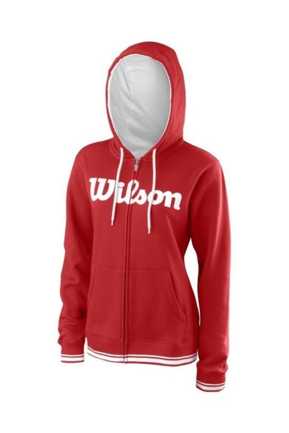 Wilson Team Script Fz Kadın Tenis Sweatshirt Wra766704